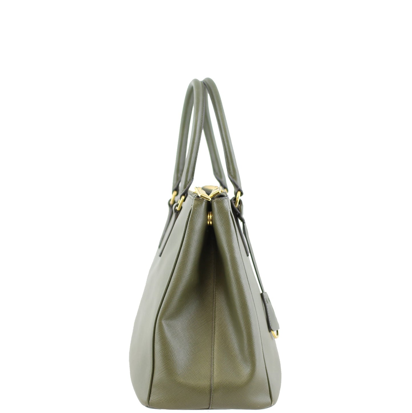 Prada Saffiano Lux Galleria Double Zip Tote Medium