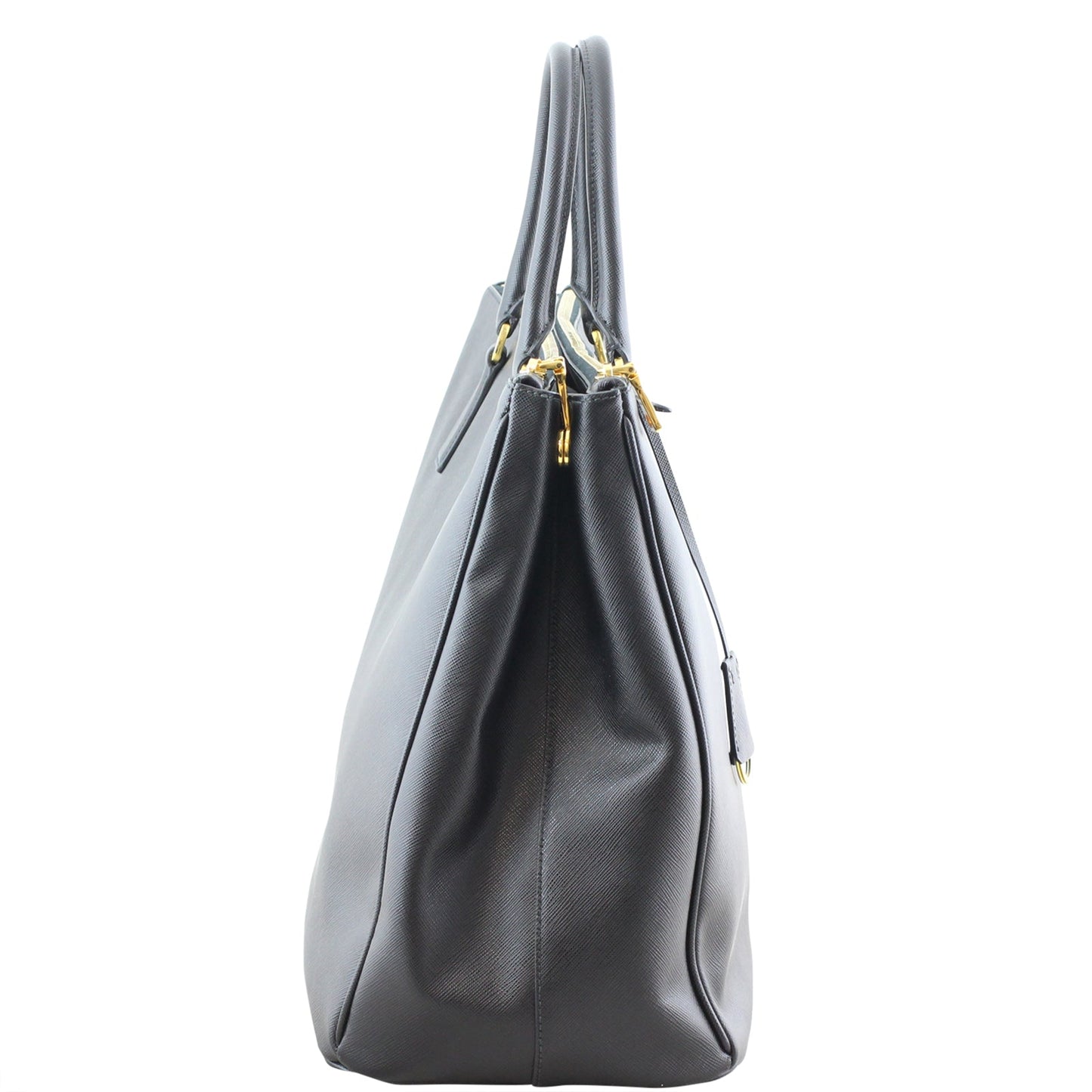 Prada Saffiano Lux Double-Zip Tote Large