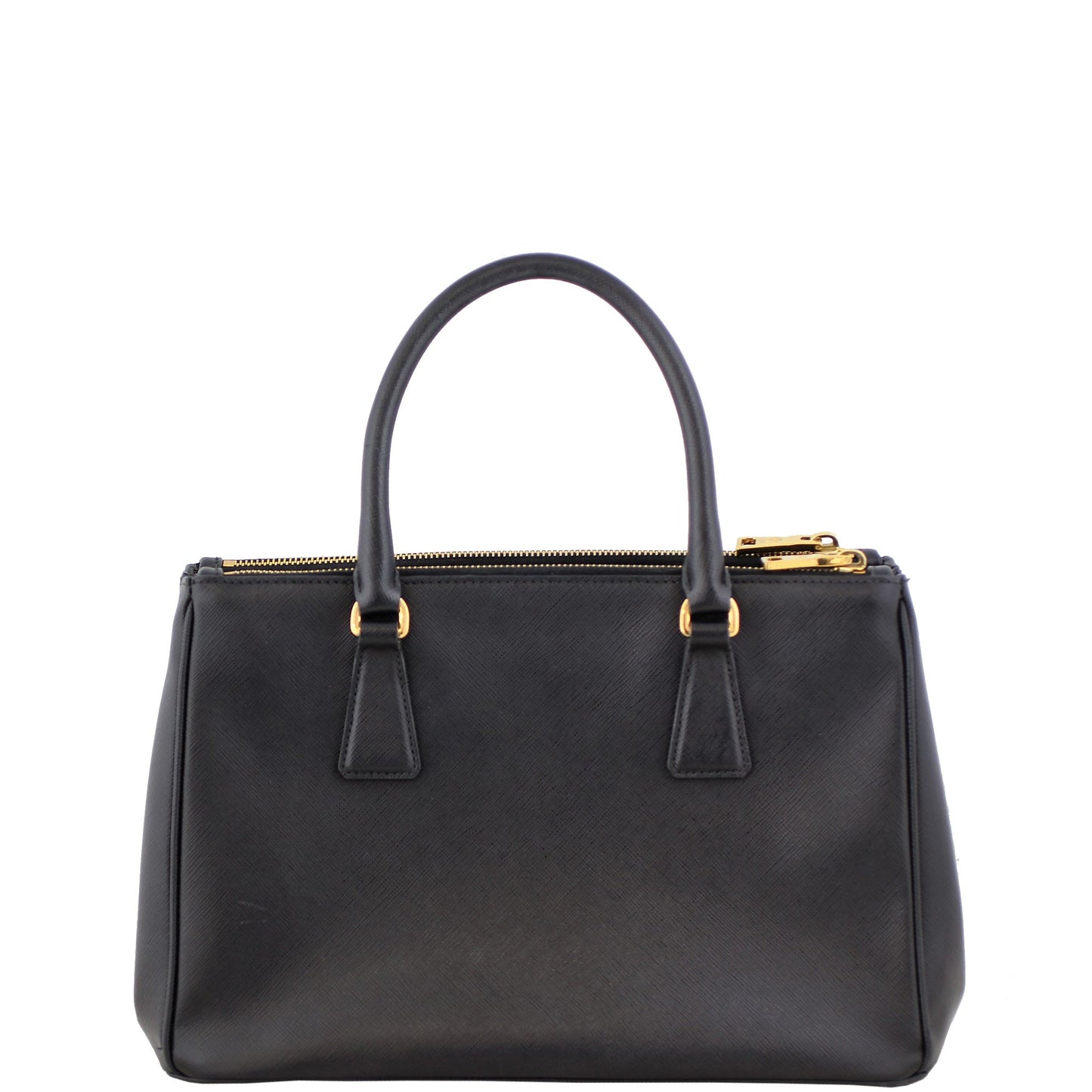 Prada Saffiano Lux Galleria Double Zip Tote Small