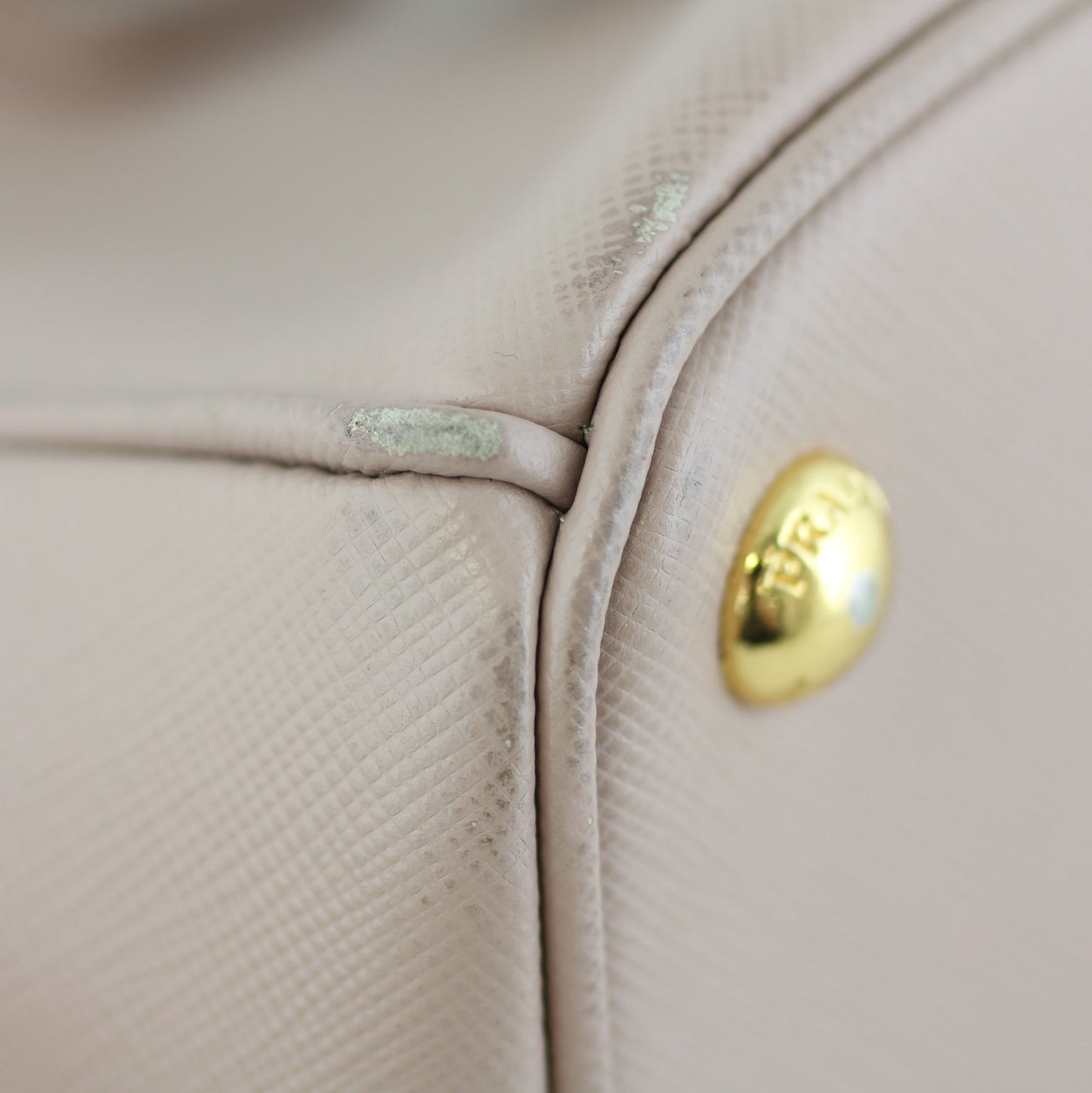 Prada Saffiano Lux Galleria Double Zip Tote Small