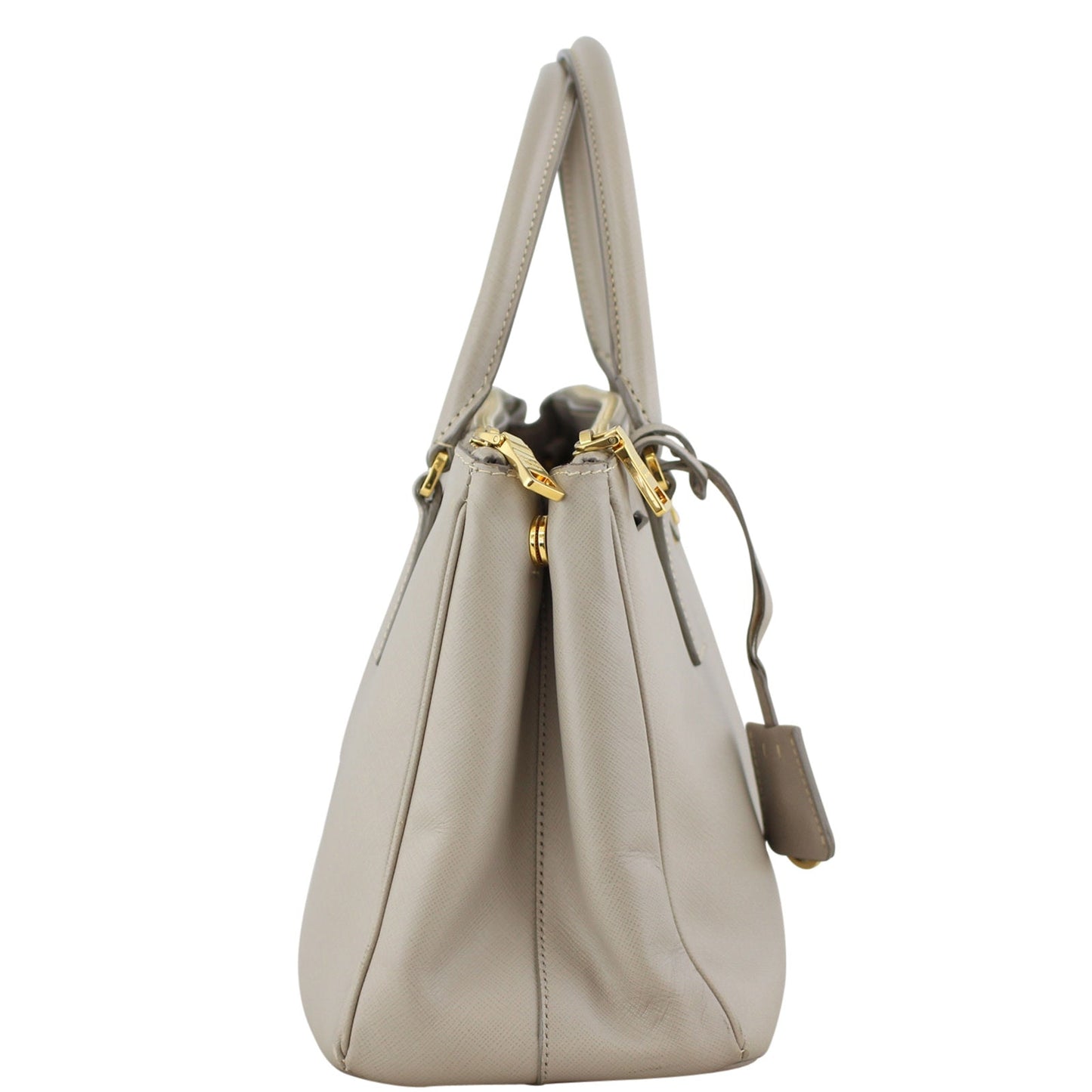 Prada Saffiano Lux Galleria Double Zip Tote Small