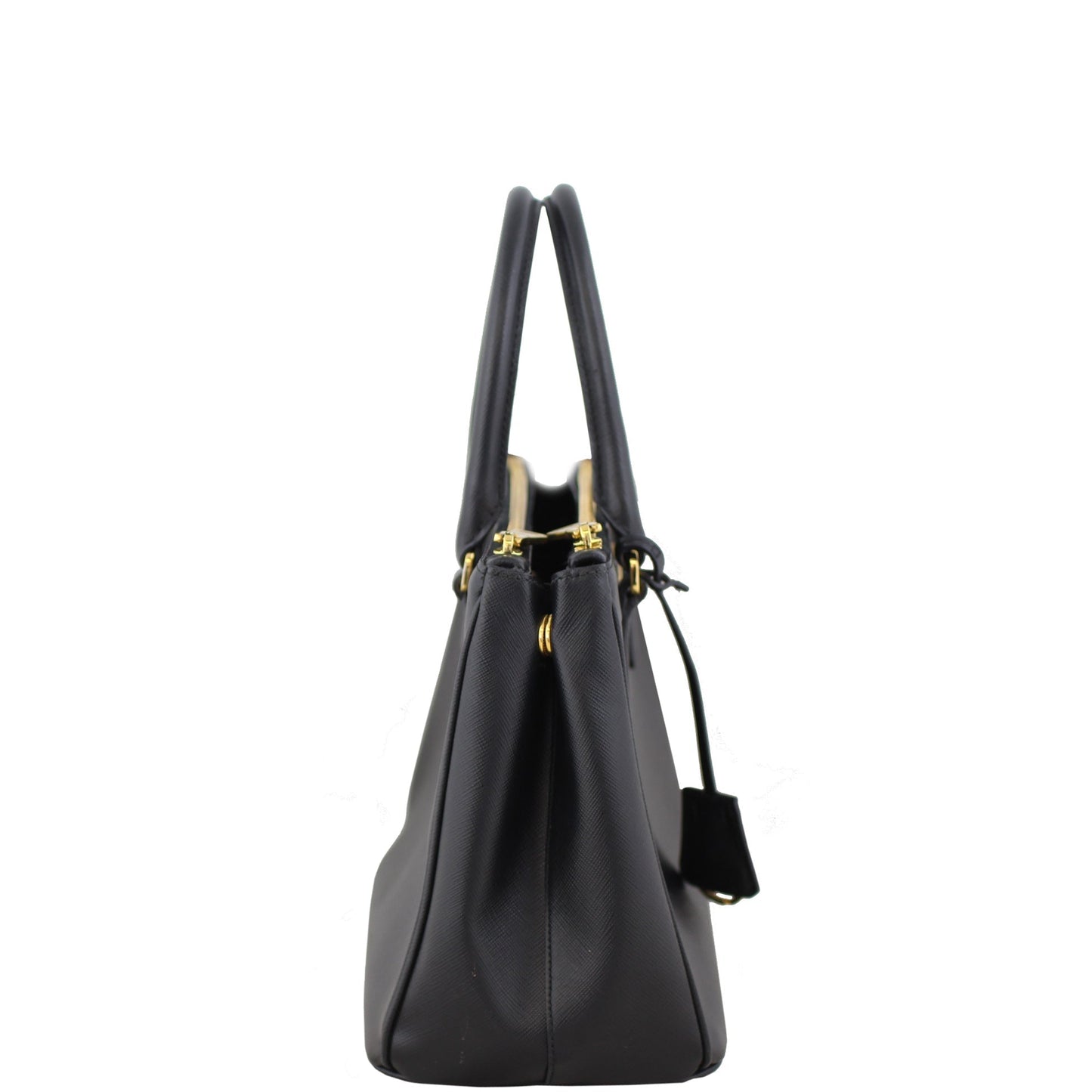 Prada Saffiano Lux Galleria Double Zip Tote Small