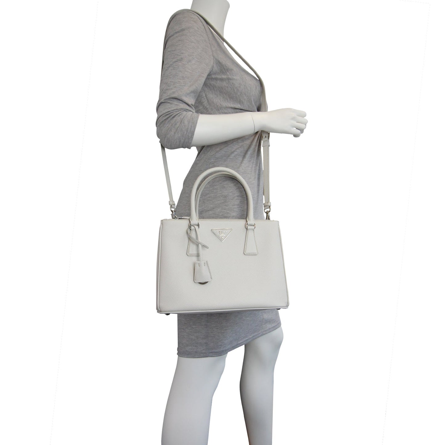 Prada Saffiano Lux Galleria Small Tote