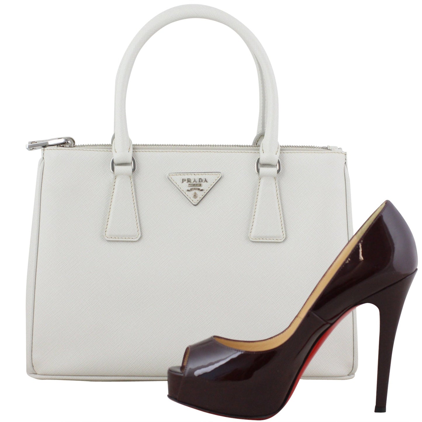 Prada Saffiano Lux Galleria Small Tote