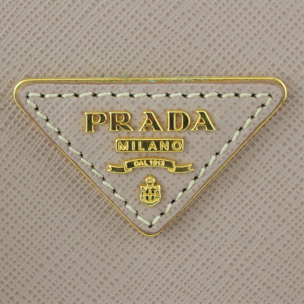 Prada Saffiano Lux Galleria Double Zip Tote