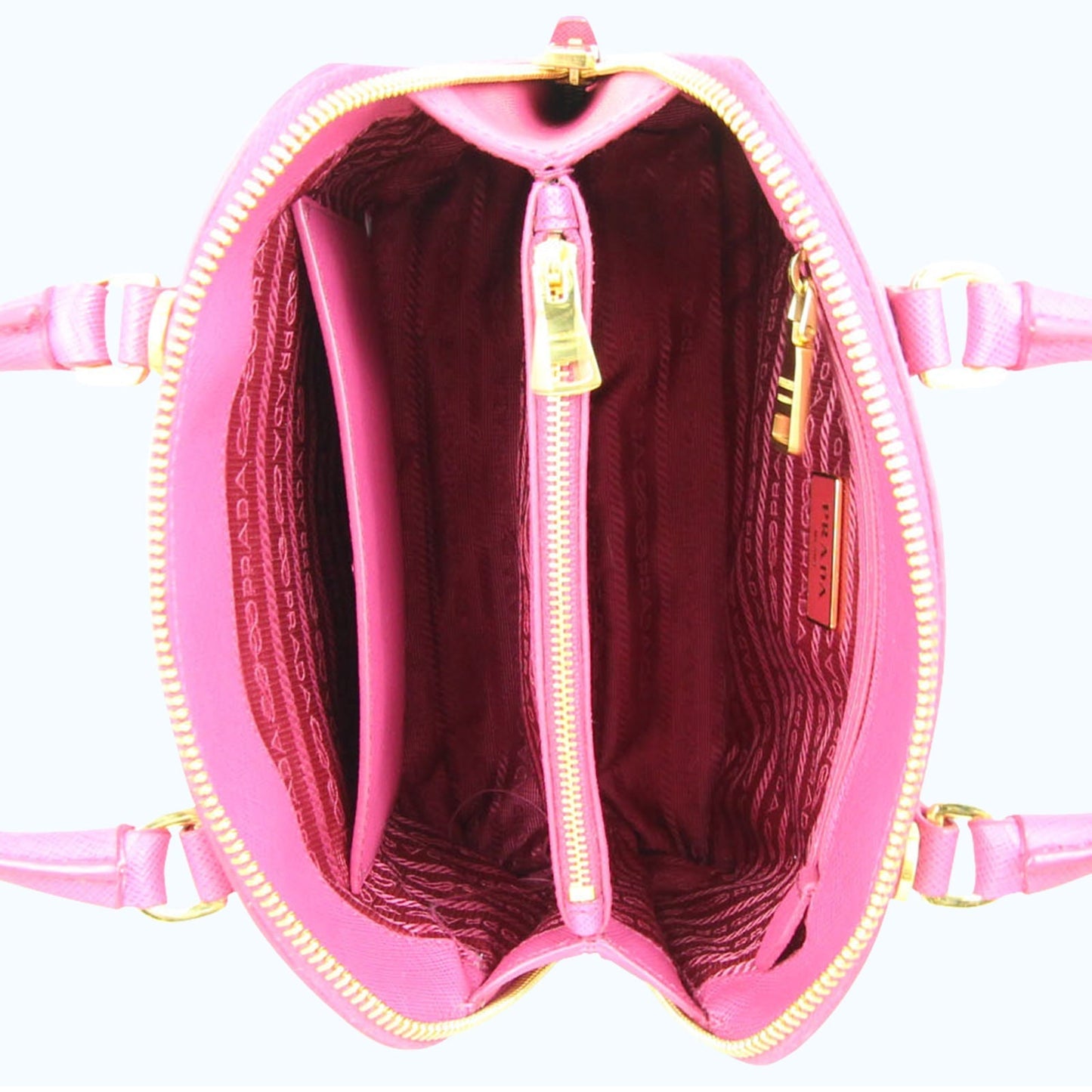 Prada Saffiano Lux Small Promenade Bag