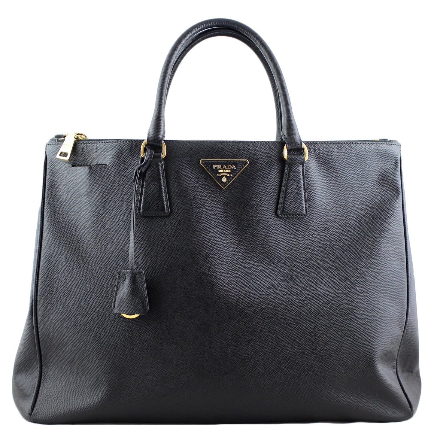 Prada Saffiano Lux Double-zip Tote Large