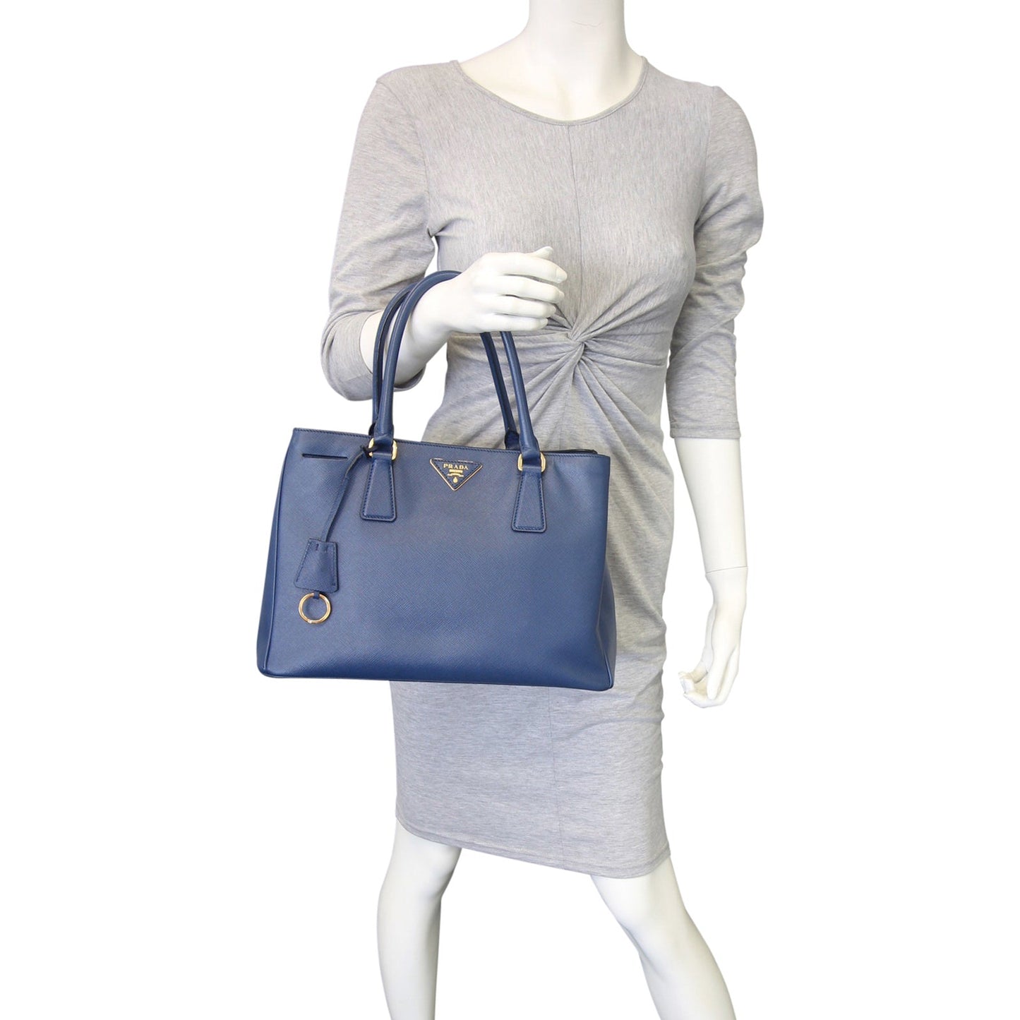 Prada Saffiano Lux Tote Small