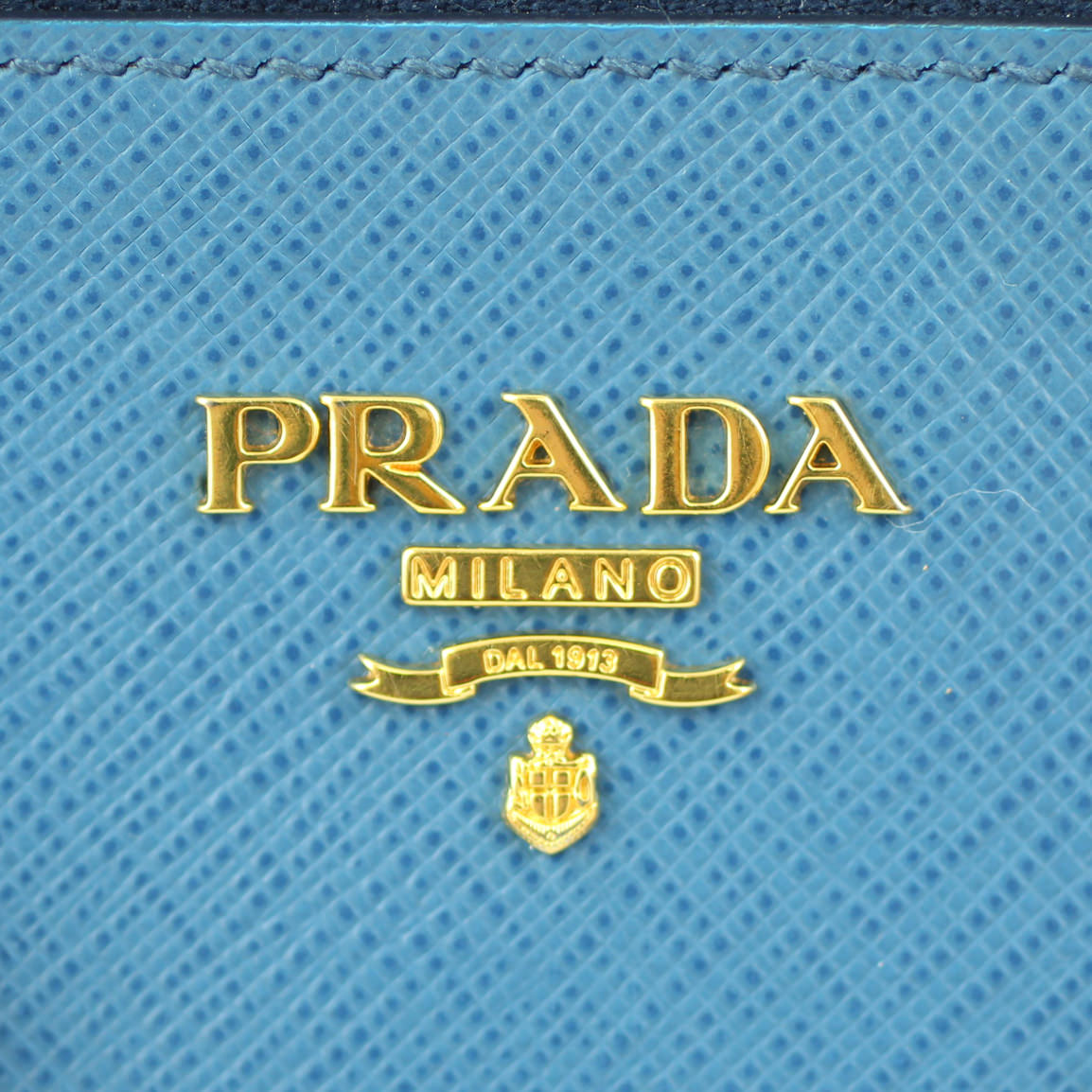 Prada Saffiano Lux Wristlet