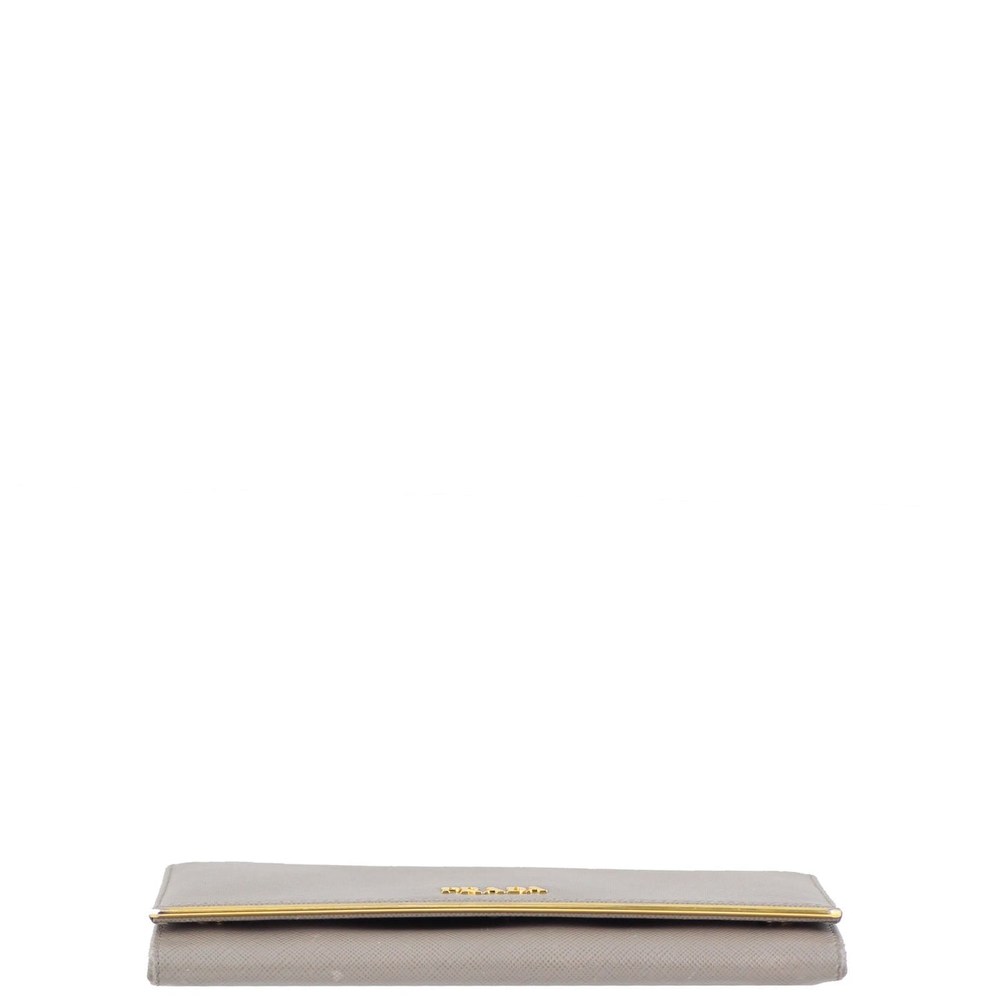 Prada Saffiano Metal Continental Wallet