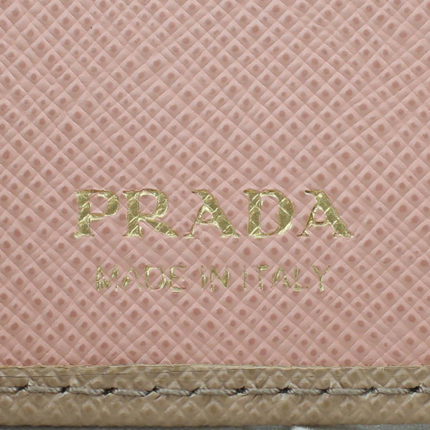 Prada Saffiano Multicolour Compact Wallet