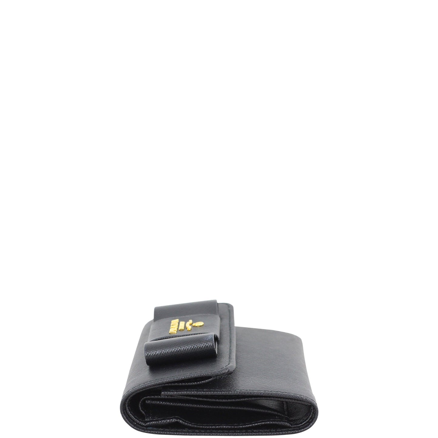 Prada Saffiano Small Fiocco Bow Wallet