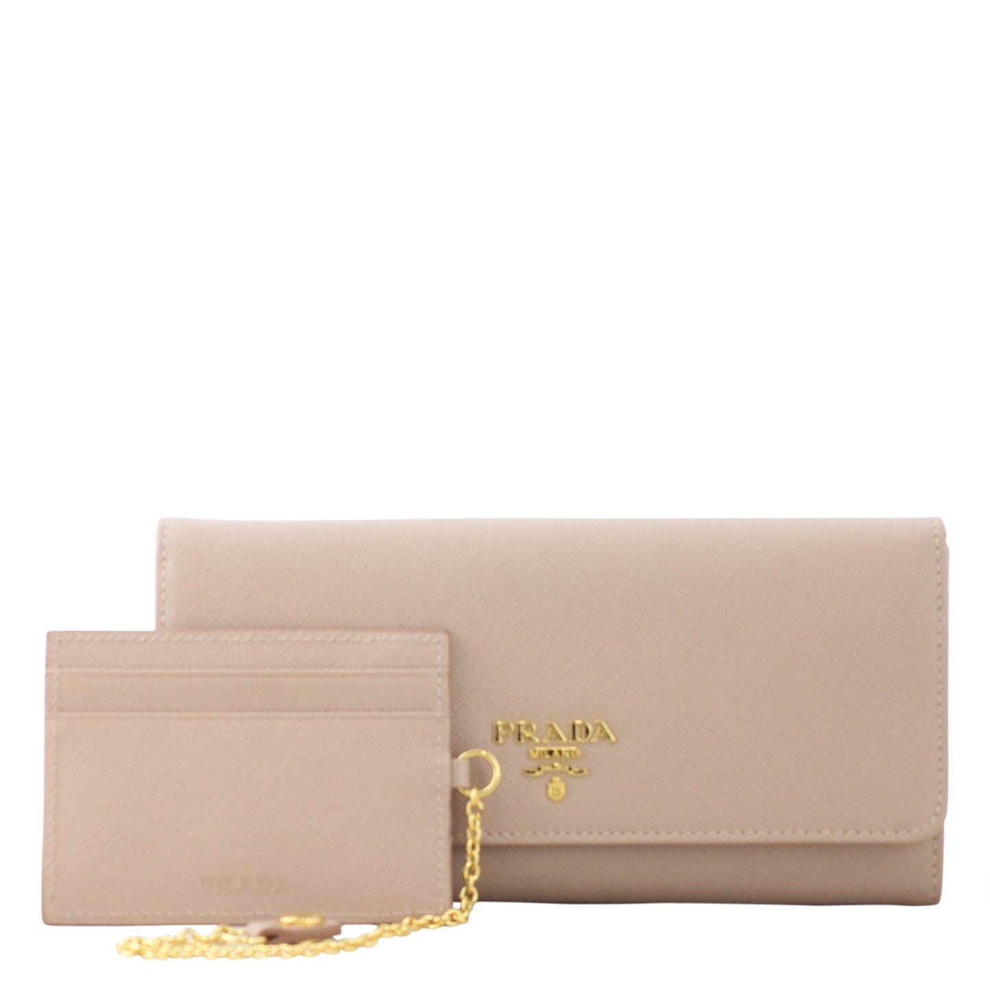 Prada Saffiano Continental Wallet