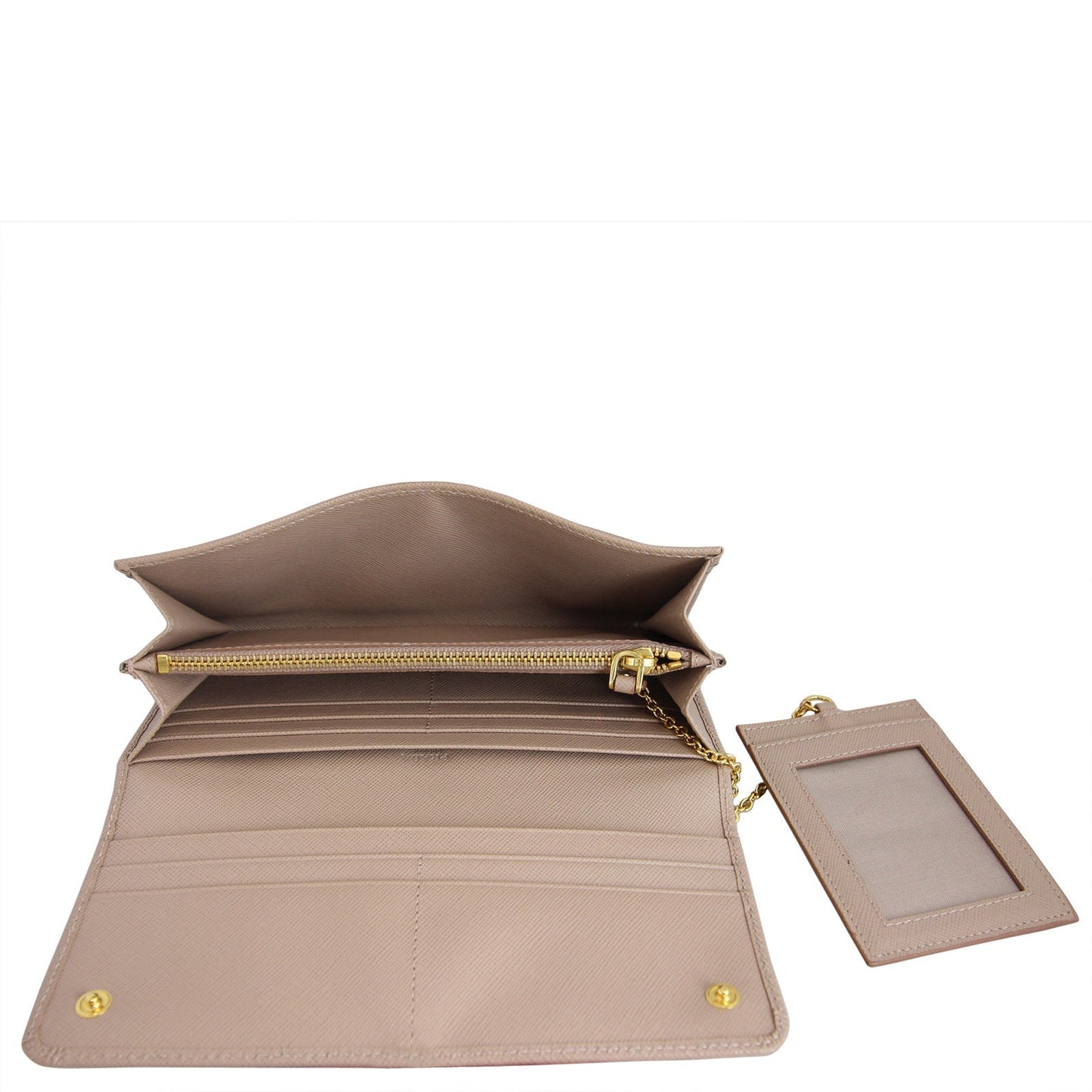 Prada Saffiano Continental Wallet