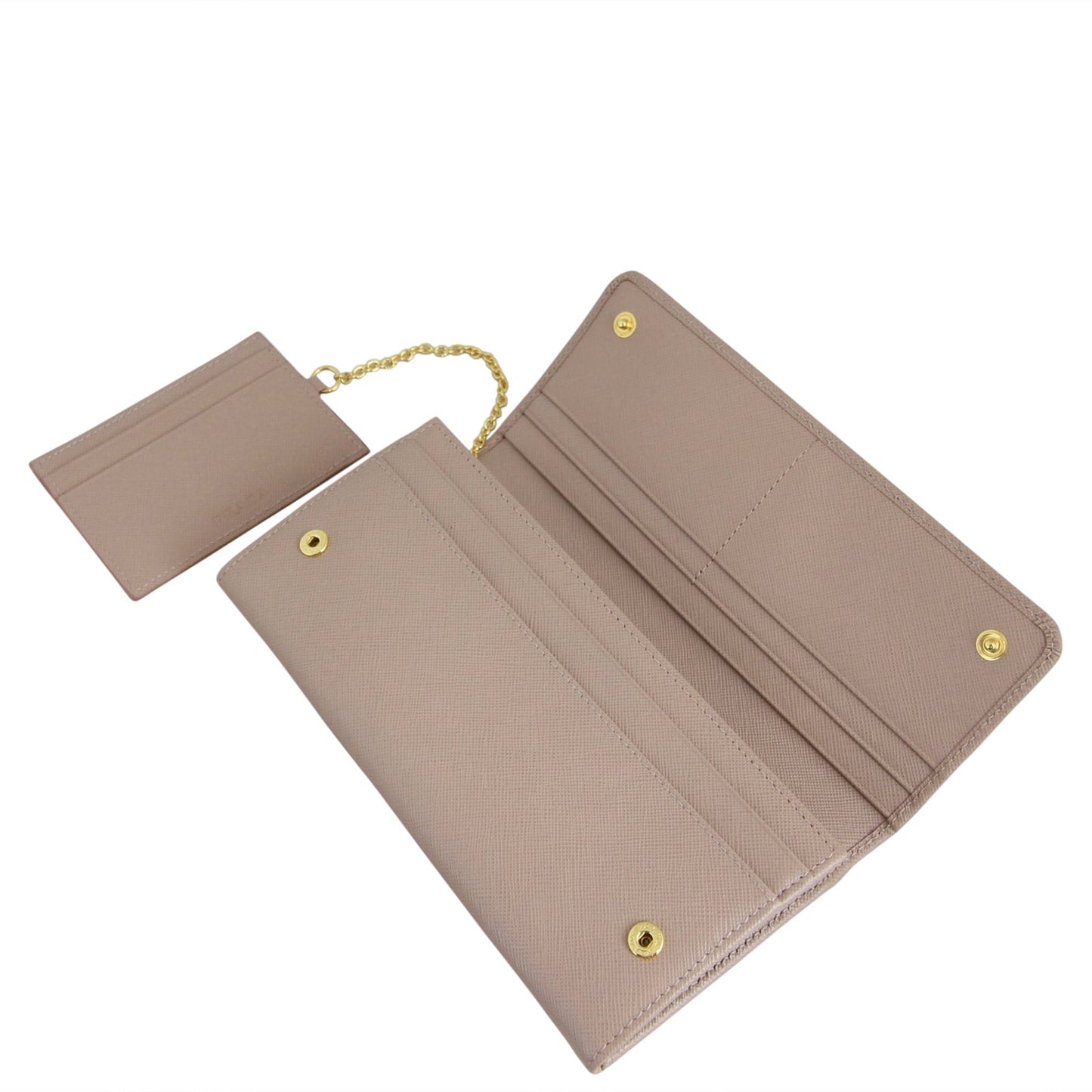 Prada Saffiano Continental Wallet