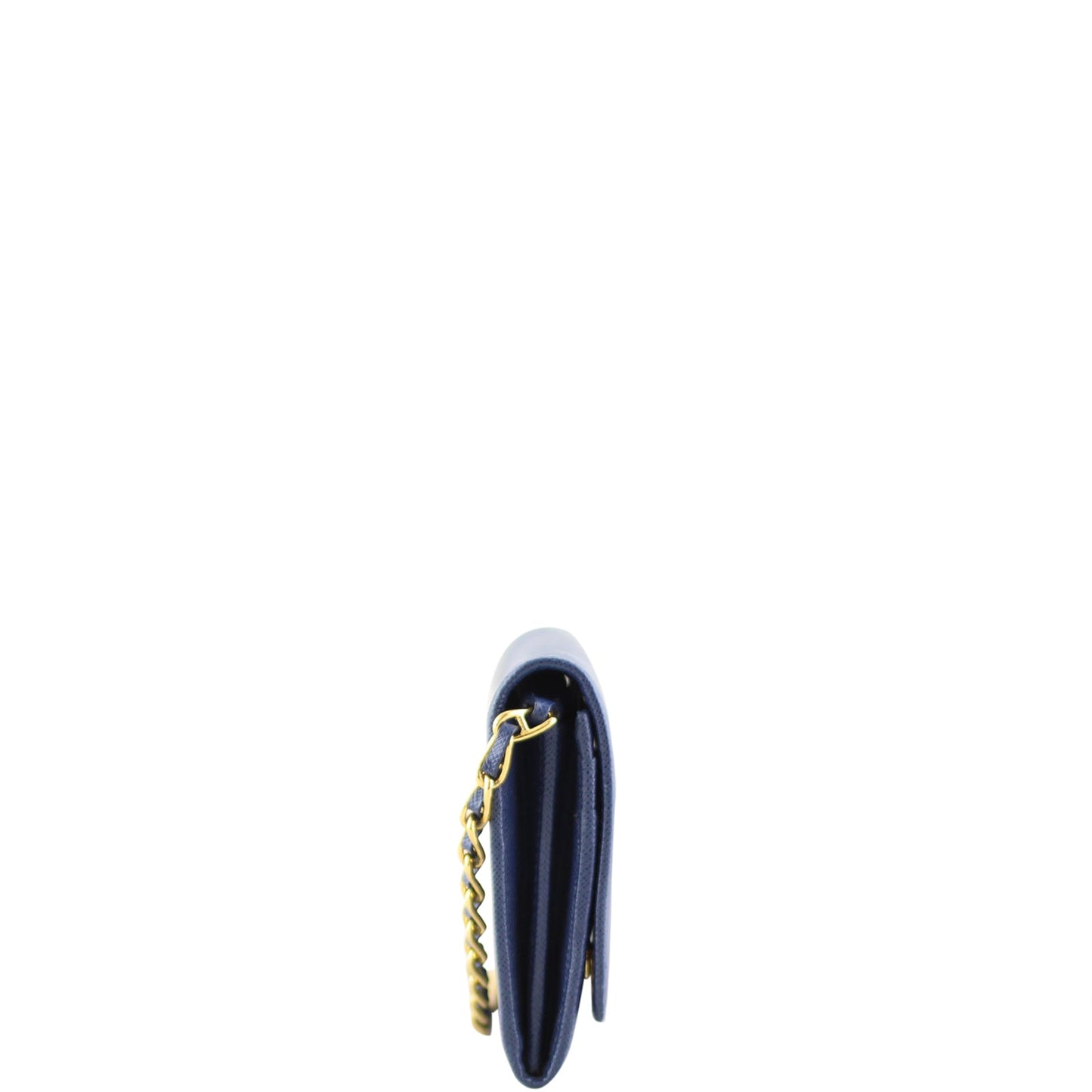 Prada Saffiano Lux Chain Wallet