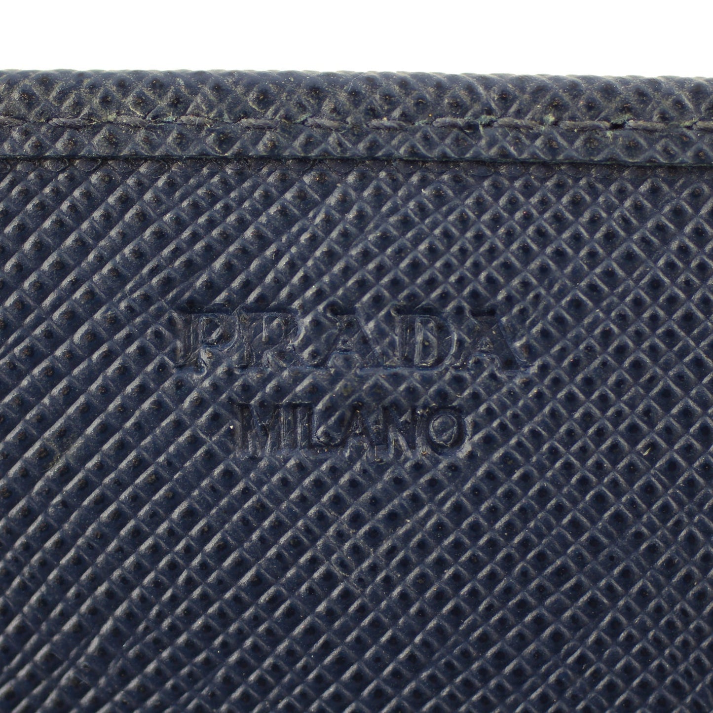 Prada Saffiano Lux Chain Wallet
