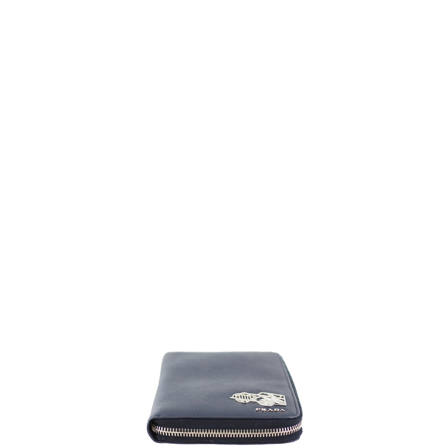 Prada Saffiano Zip Around Travel Wallet