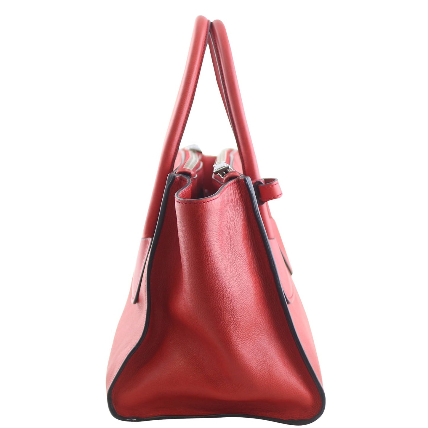 Prada Twin Pocket Glace Calfskin Tote Small