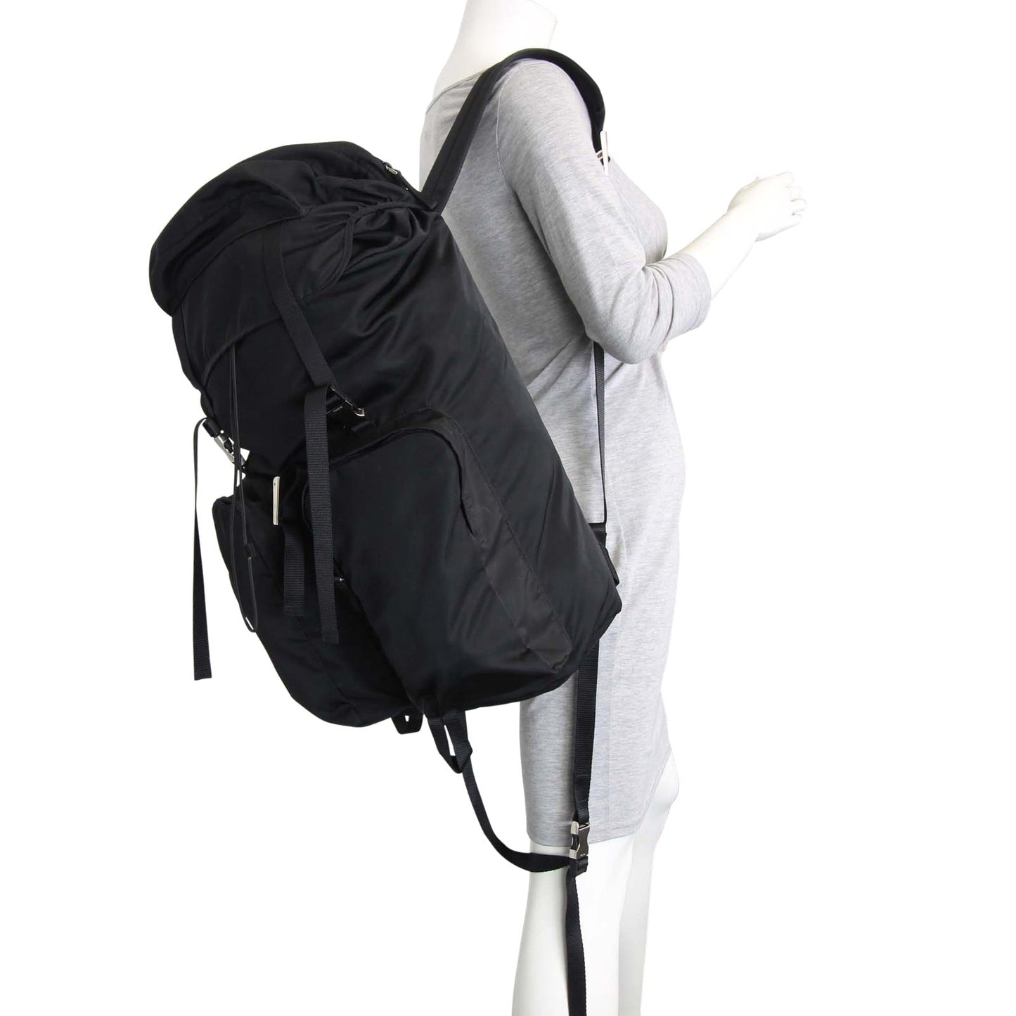 Prada Tessuto Two Pocket Backpack