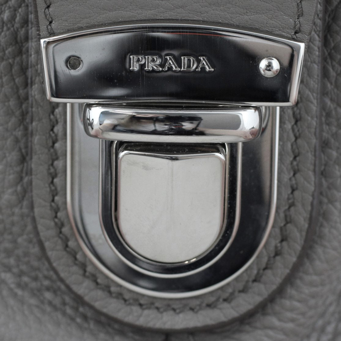 Prada Vitello Daino Bauletto Bag