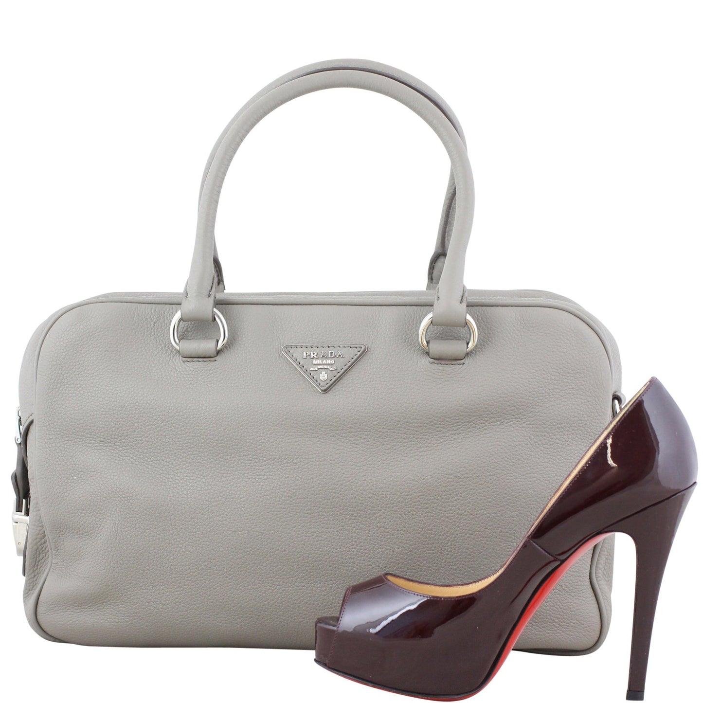 Prada Vitello Daino Bauletto Bag
