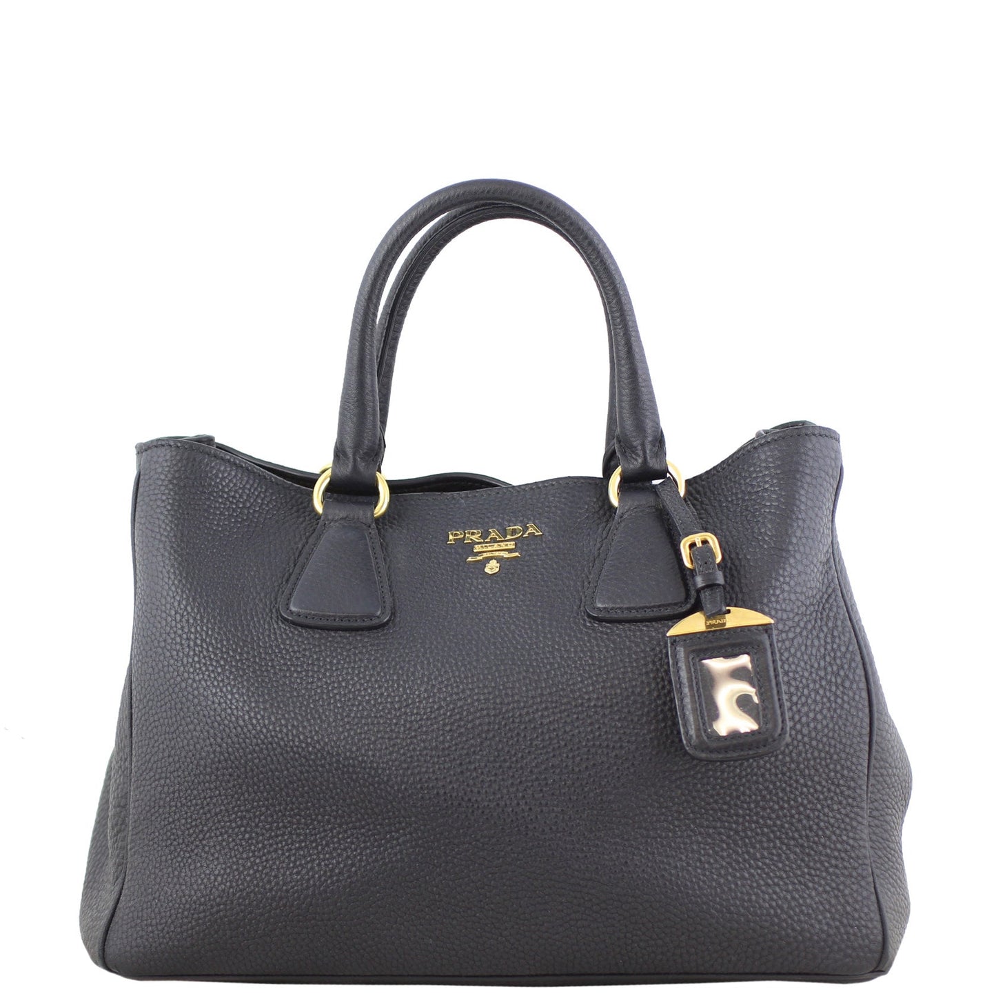 Prada Vitello Daino Bauletto Tote