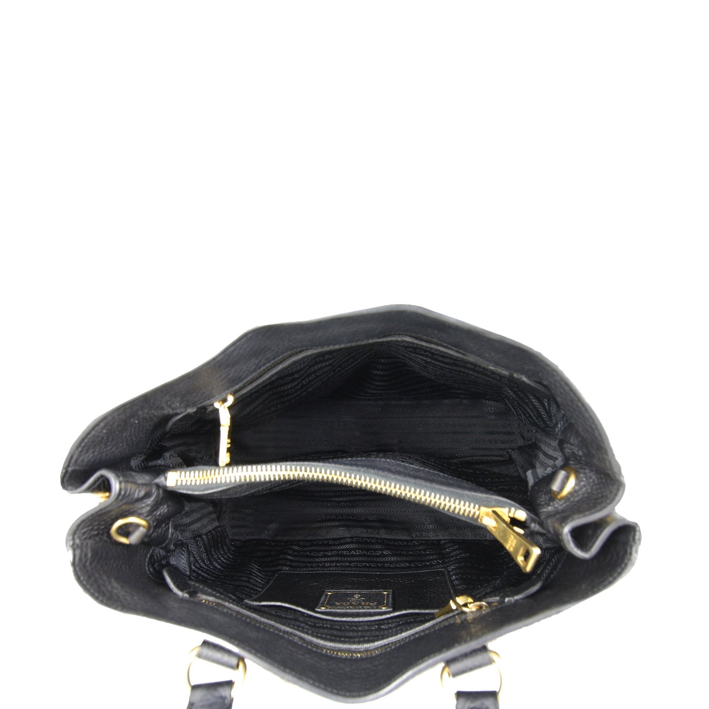 Prada Vitello Daino Bauletto Tote