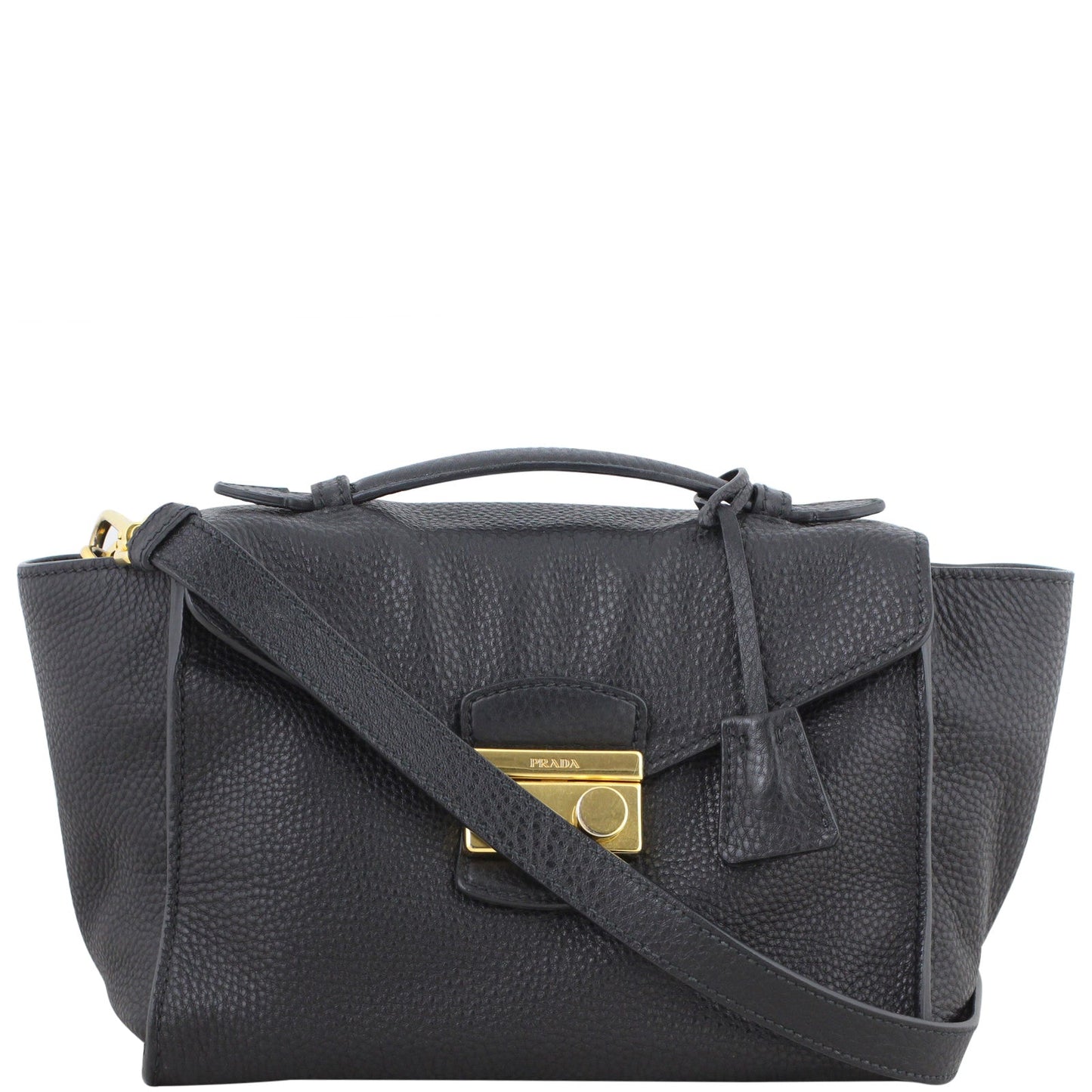 Prada Vitello Daino Flap Bag