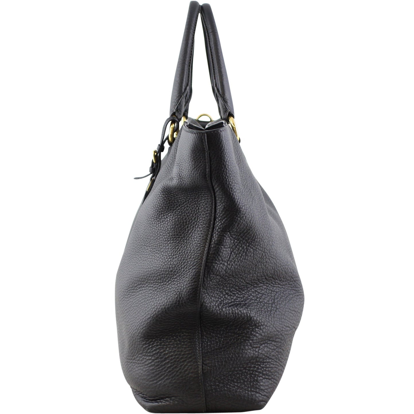 Prada Vitello Daino Large Shopping Tote