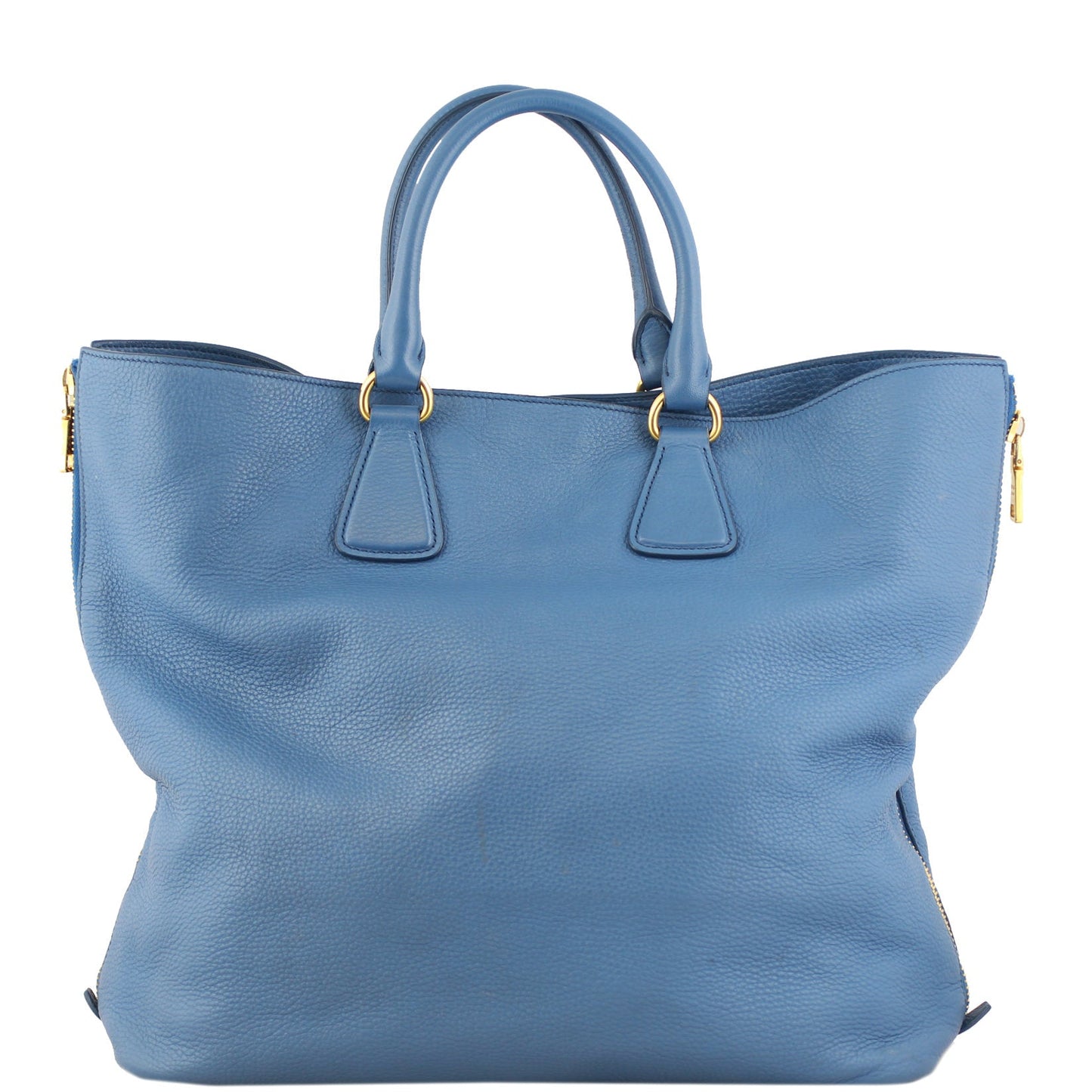 Prada Vitello Daino Large Expandable Shopper Tote