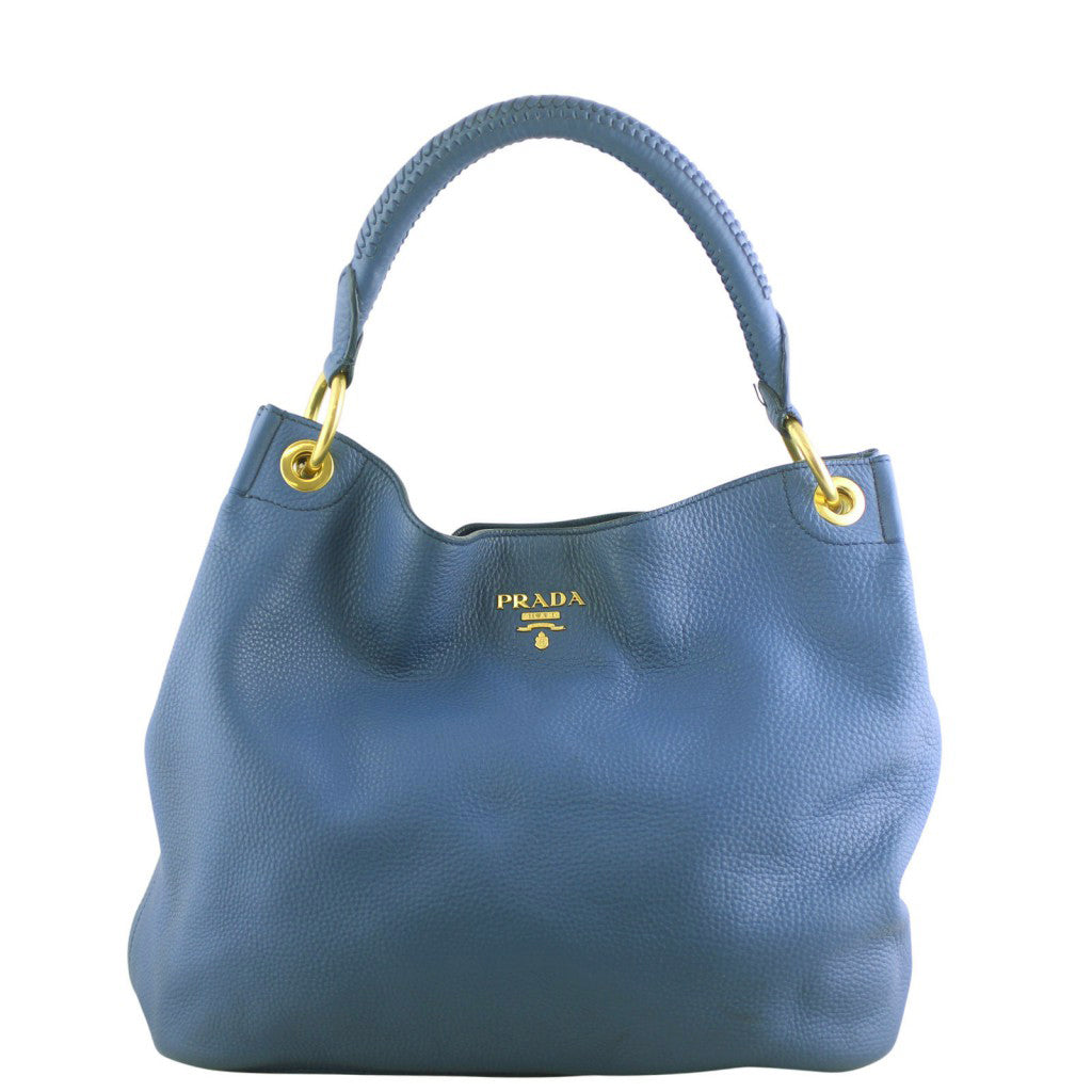 Prada Vitello Daino Sacca Hobo Bag