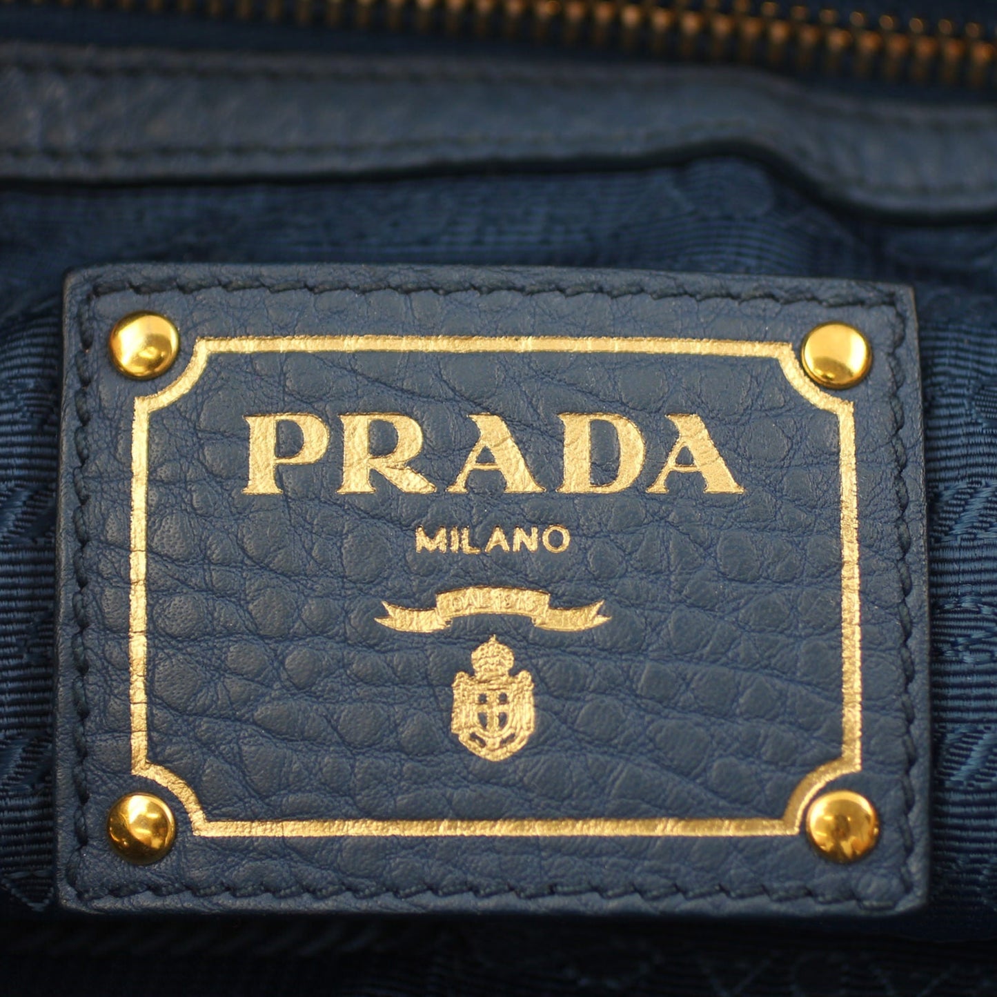 Prada Vitello Daino Sacca Hobo Bag