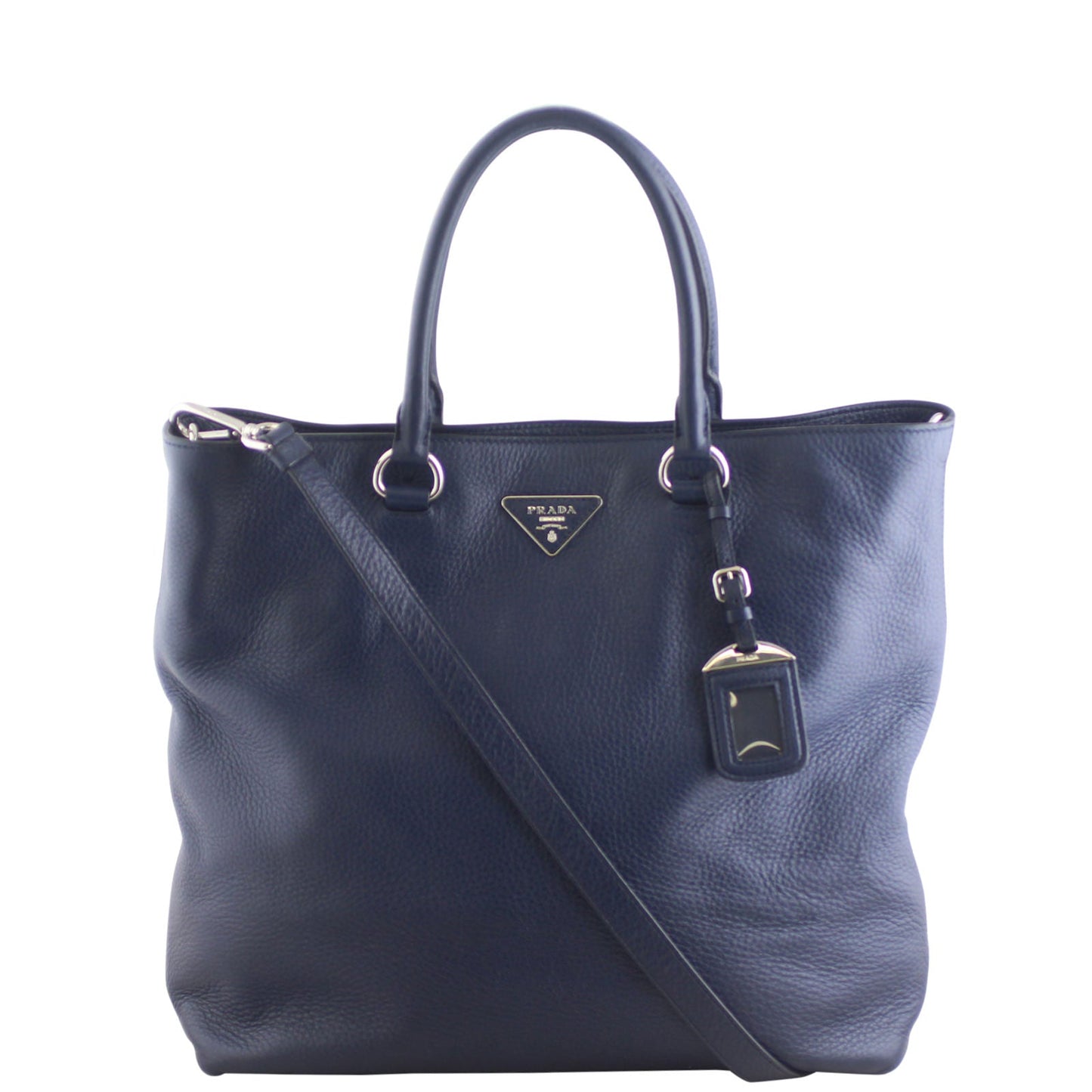 Prada Vitello Daino Shopping Large Tote Bag