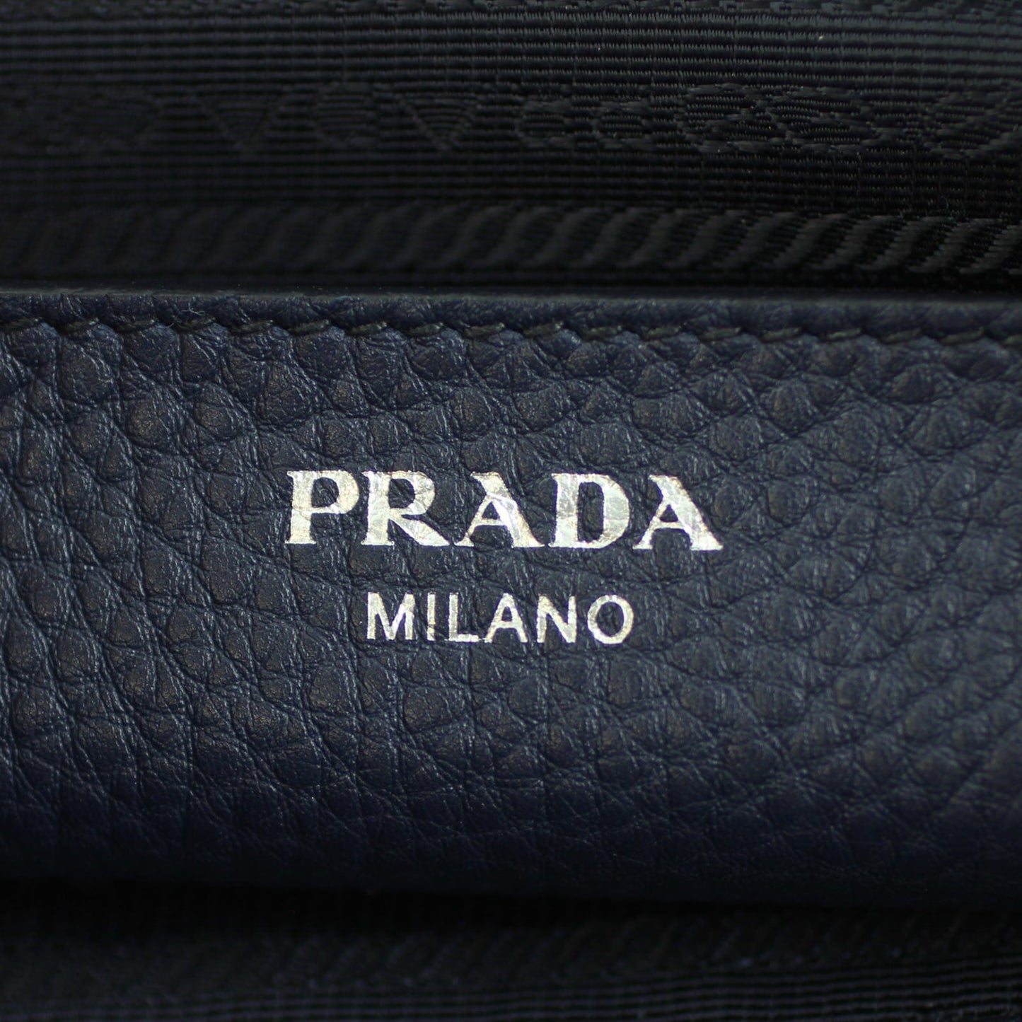 Prada Vitello Daino Shopping Large Tote Bag