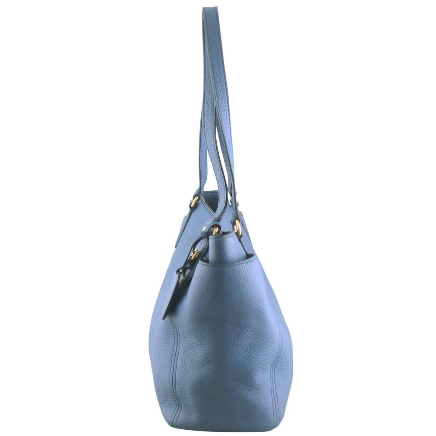 Prada Vitello Daino Side Pocket Tote Bag