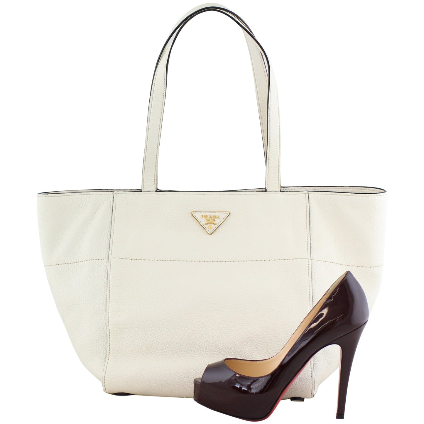 Prada Vitello Daino Tote Bag