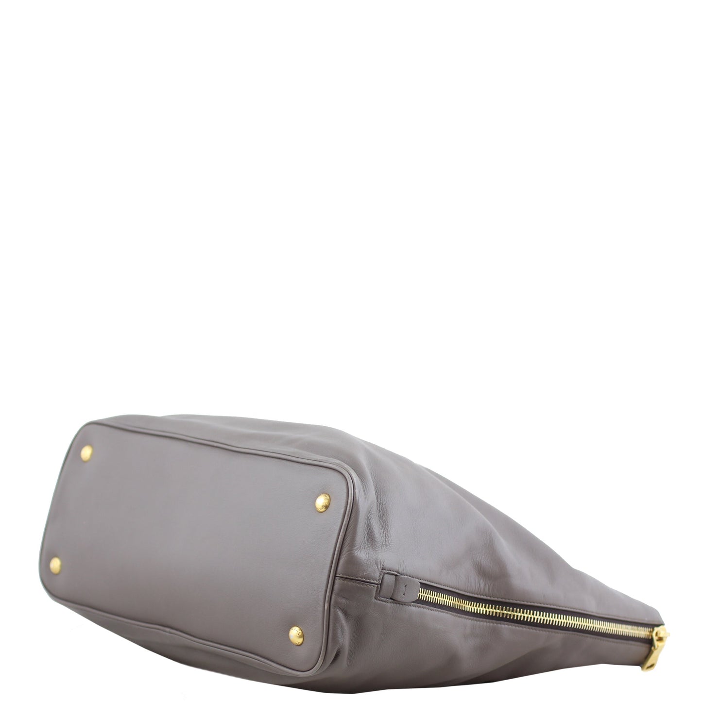 Prada Vitello Morbido Large Expandable Shopper Tote