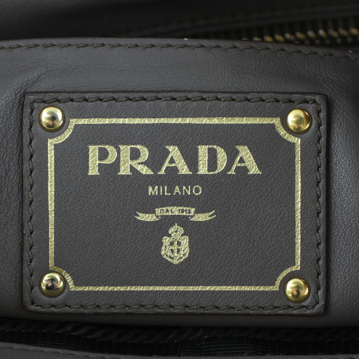 Prada Vitello Morbido Large Expandable Shopper Tote