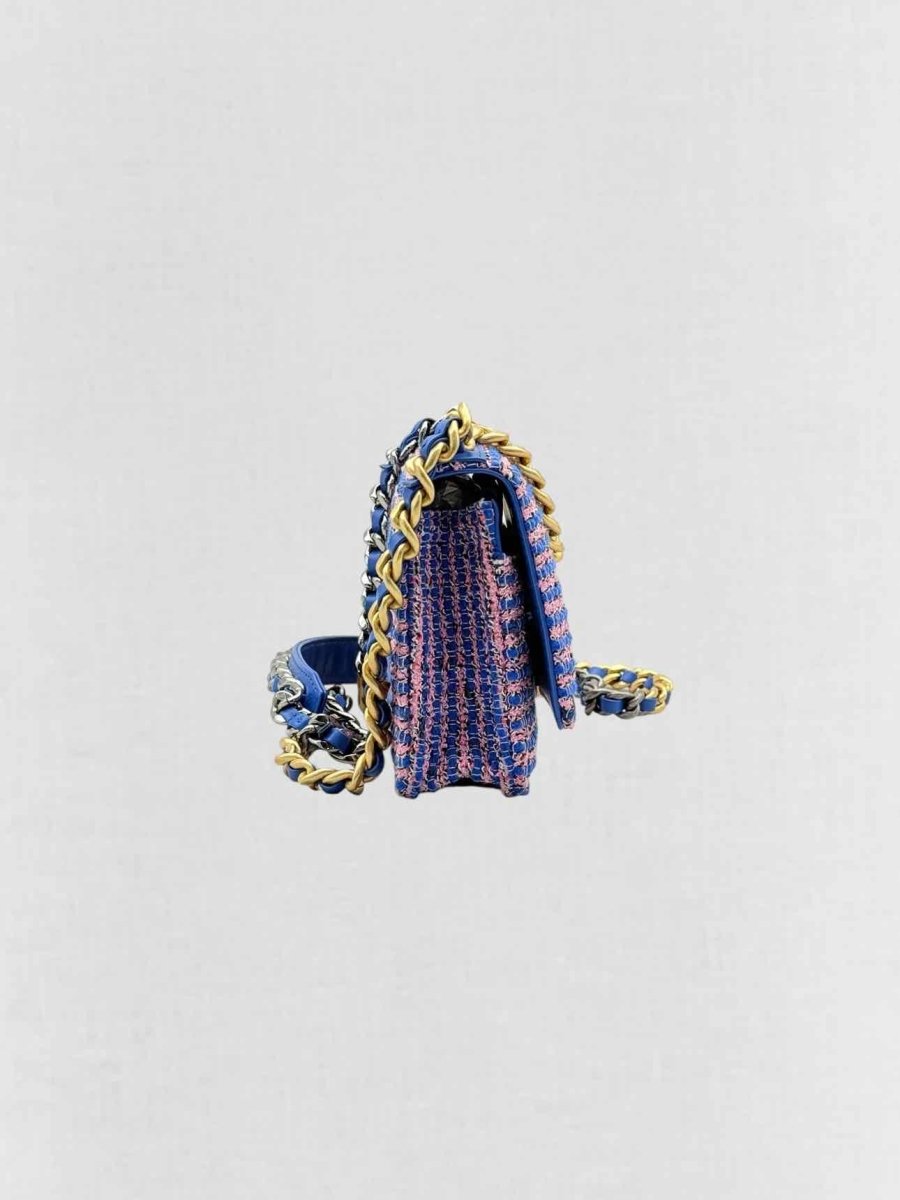 CHANEL 19 Blue & Pink Crossbody