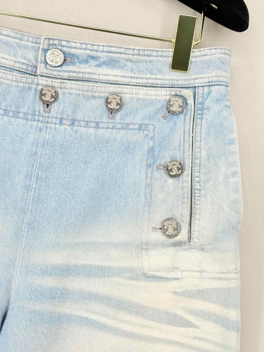CHANEL 2024 Faded Blue Size US 6 Jeans
