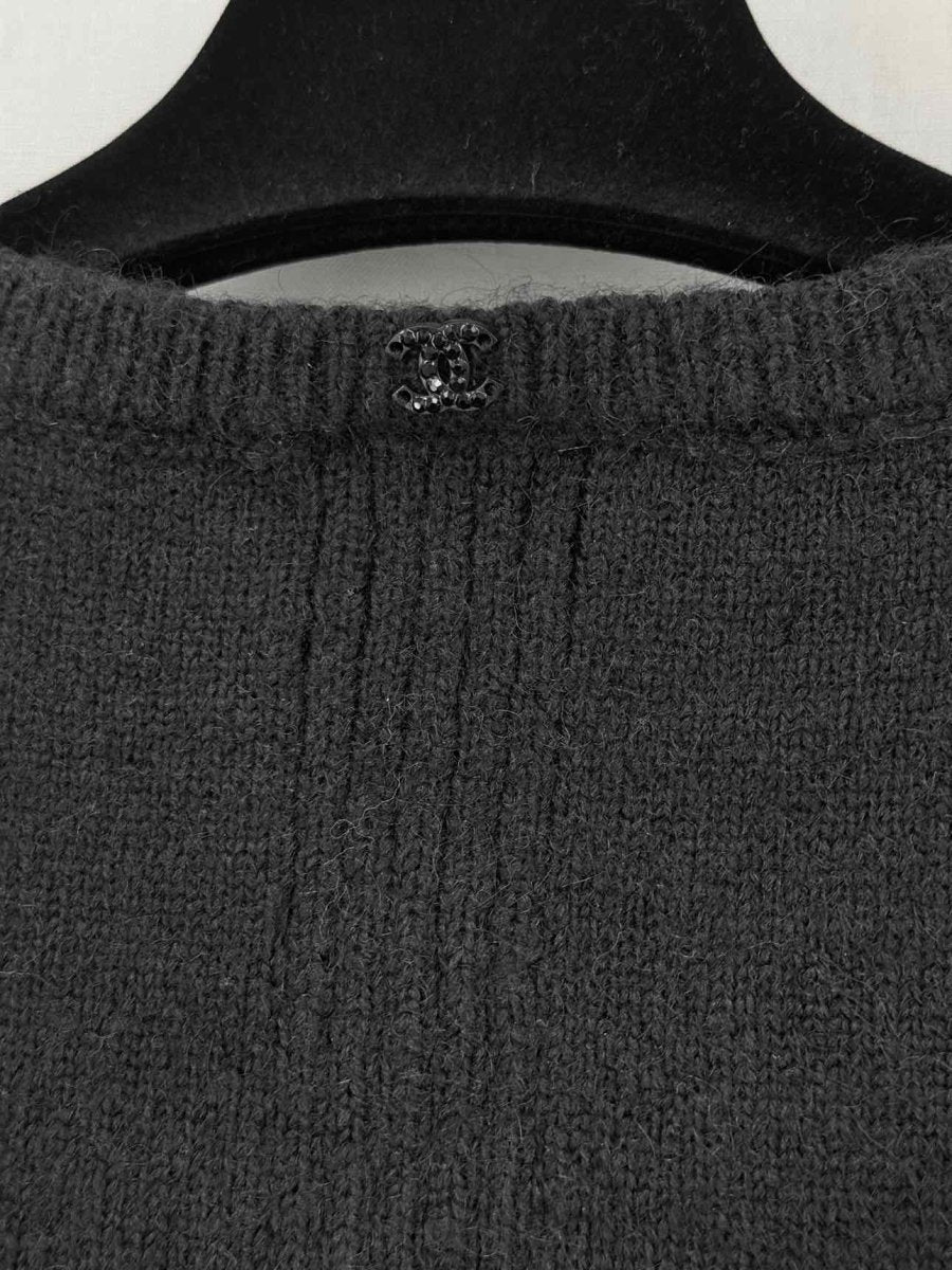 CHANEL Black Size US 0 Tank Top