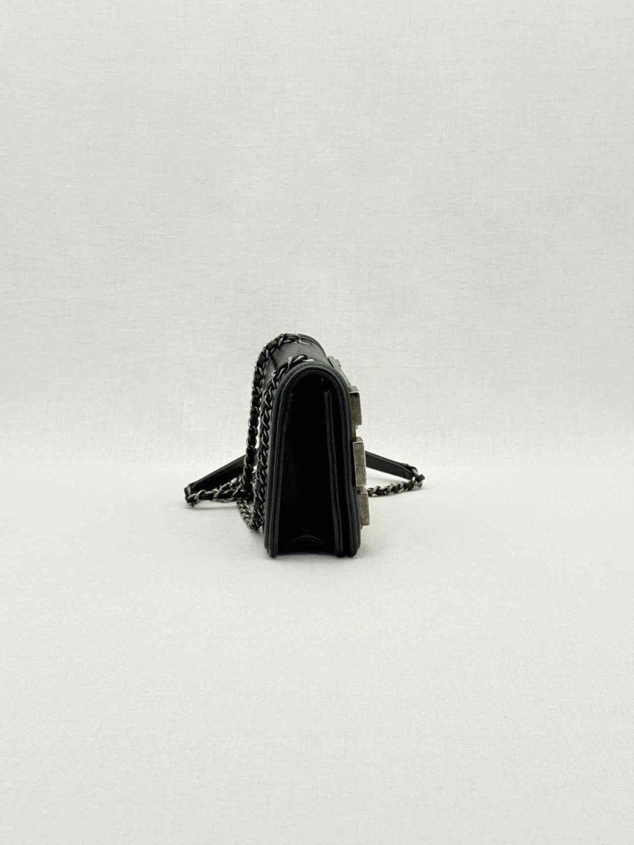 CHANEL Boy Brick Black Crossbody