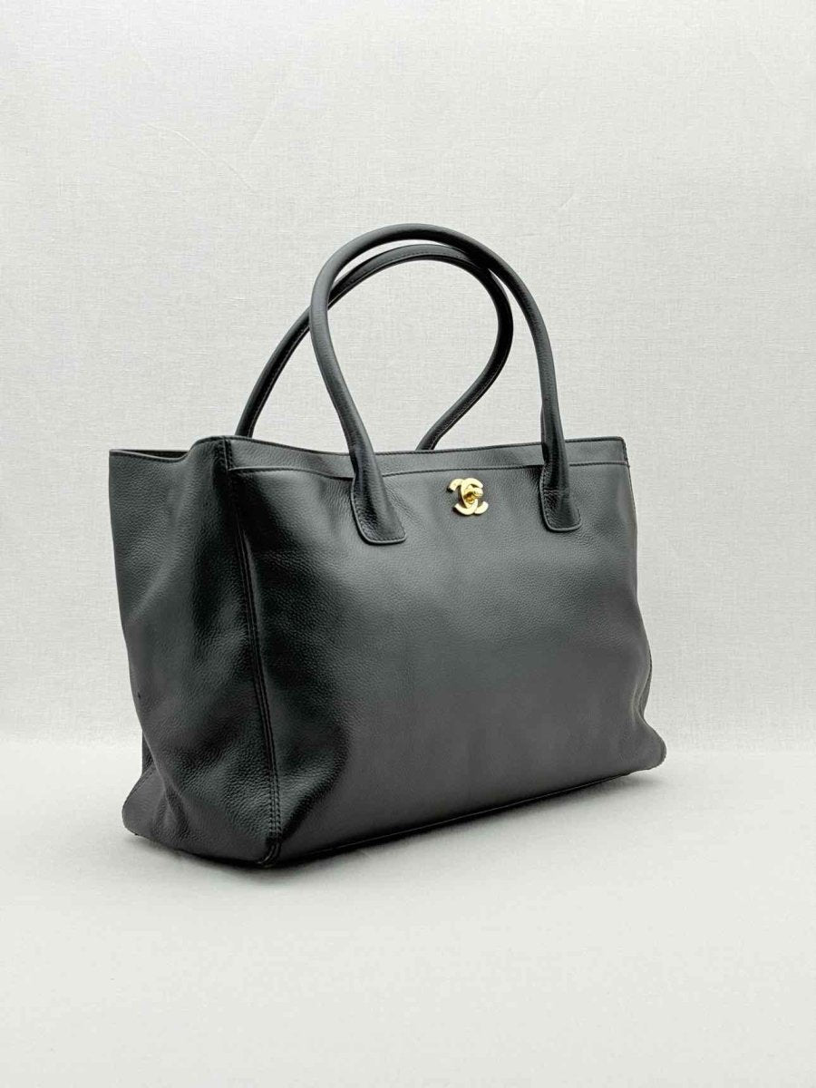 CHANEL Executive Cerf Black Tote Bag