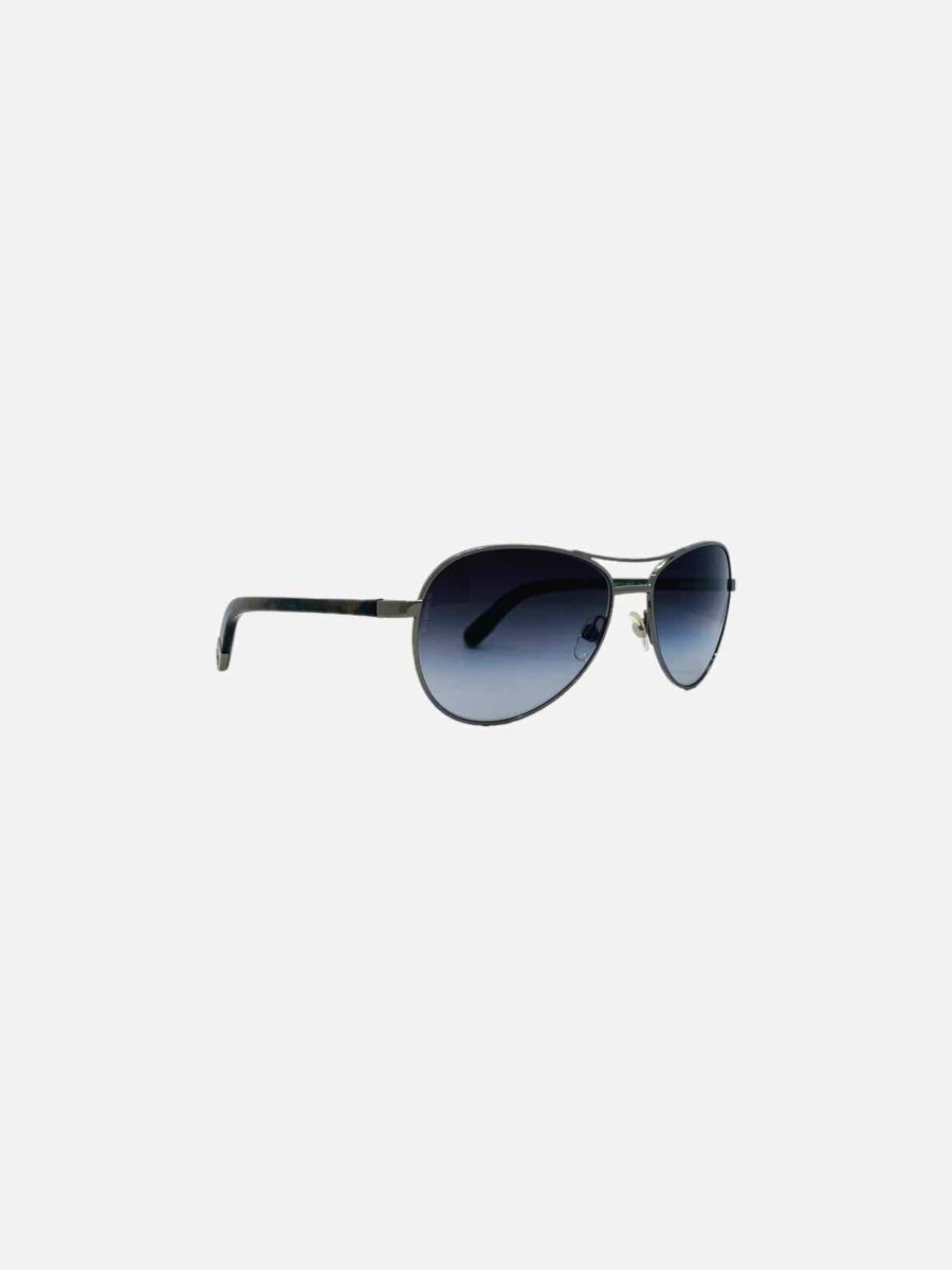 CHANEL Gun Metal Sunglasses