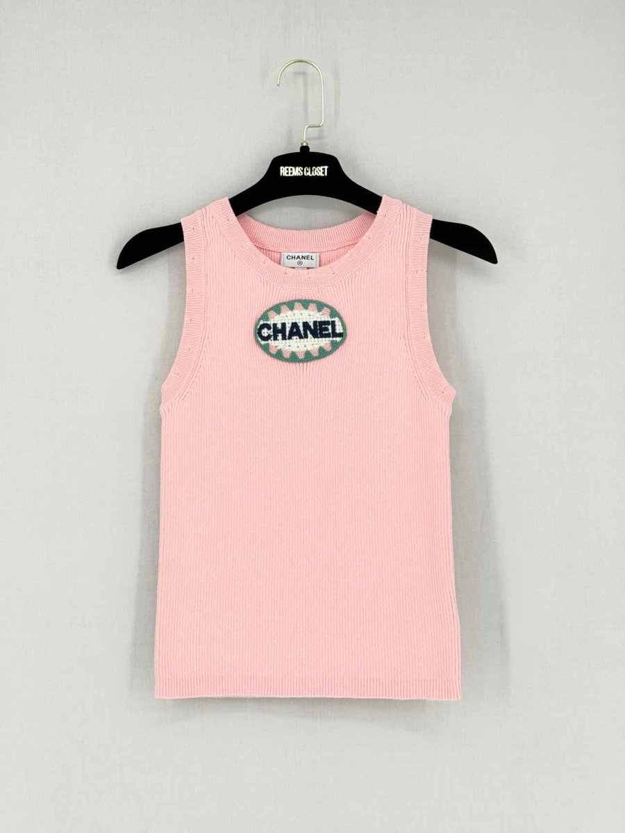 CHANEL Pink Size US 4 Tank Top