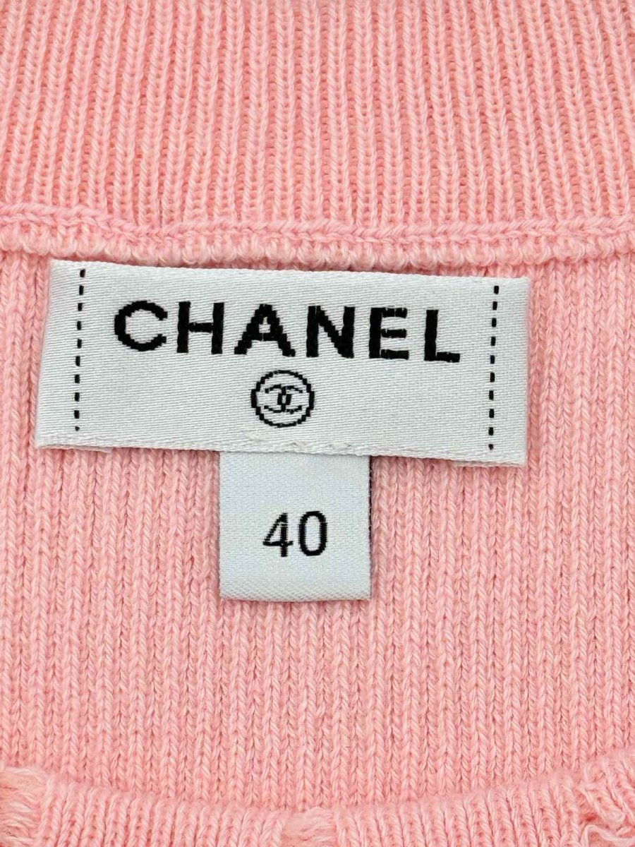 CHANEL Pink Size US 4 Tank Top