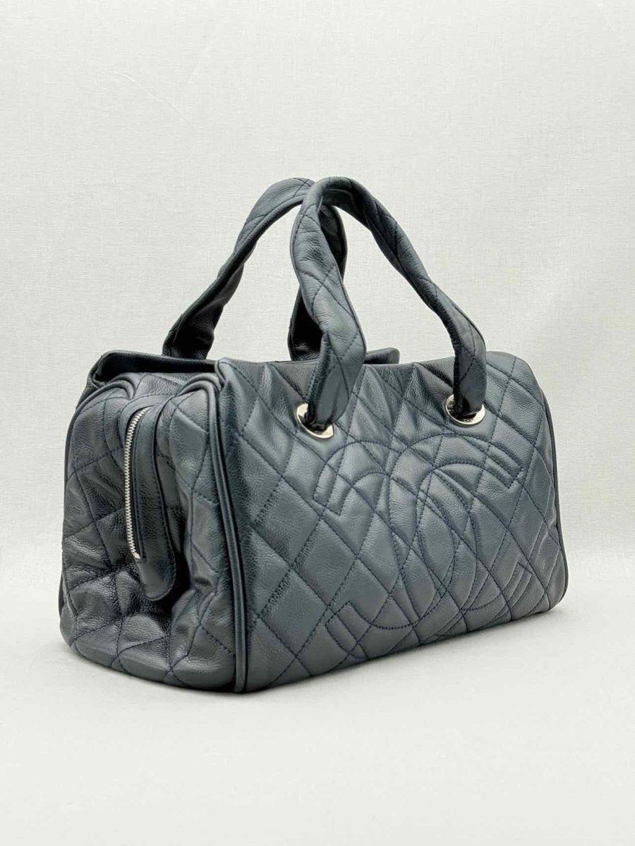 CHANEL Timeless Black CC Bowling Bag