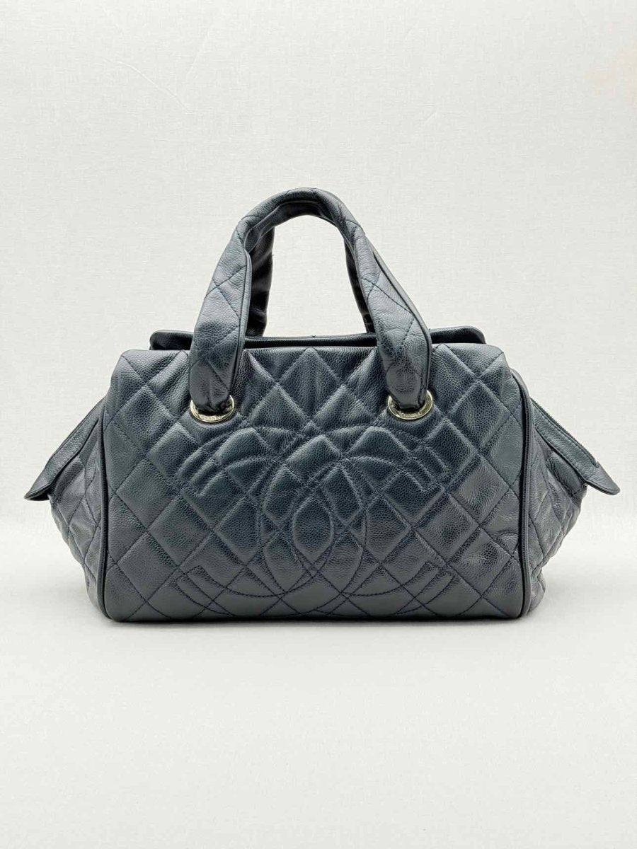 CHANEL Timeless Black CC Bowling Bag