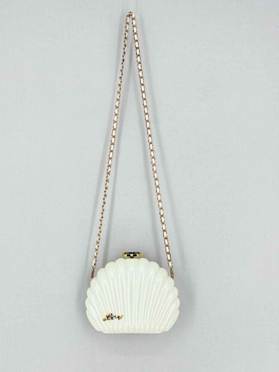 CHANEL VIP Limited Edition White Clutch